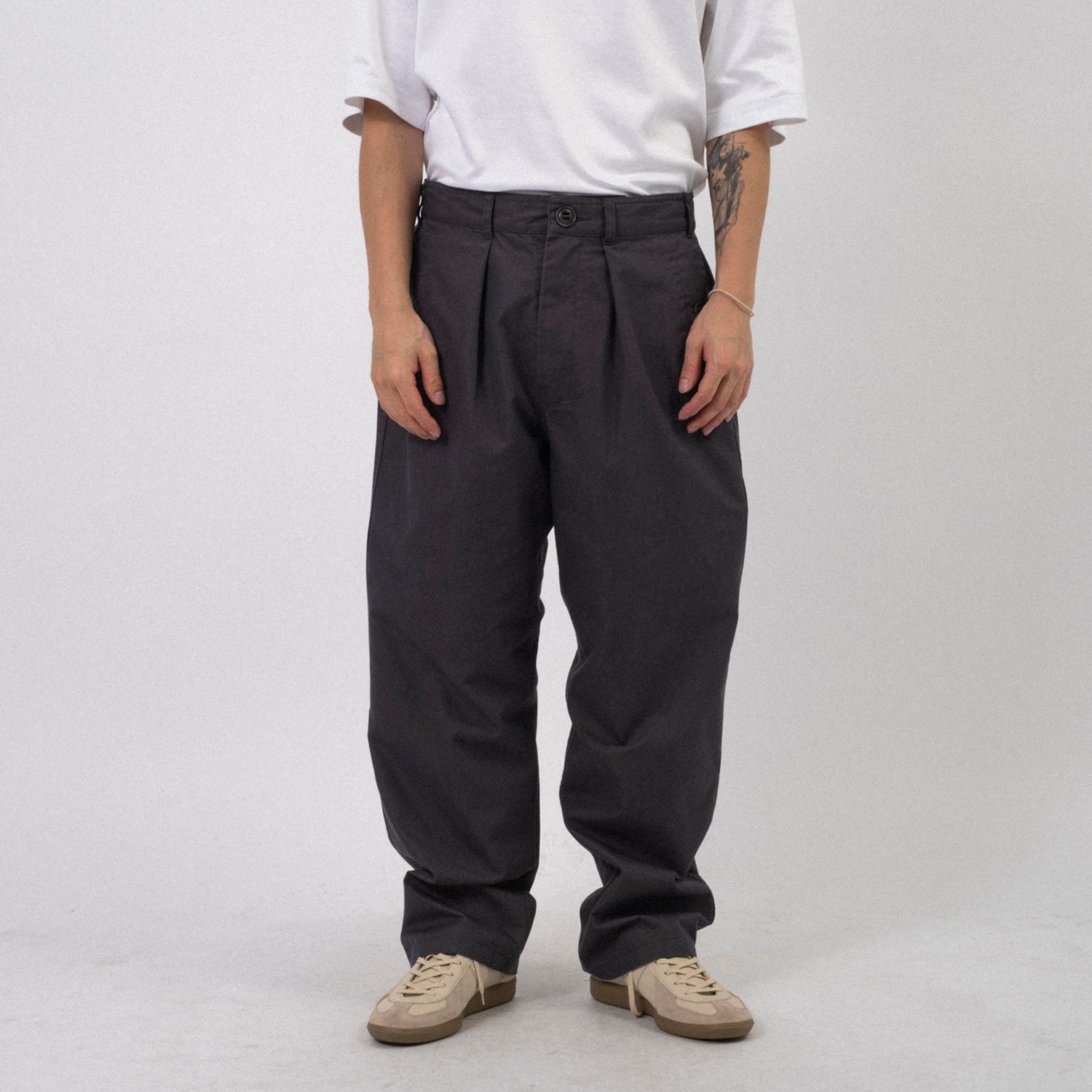 [NEITHERS] PHOTOGRAPHER PANTS _ CHARCOAL GREY