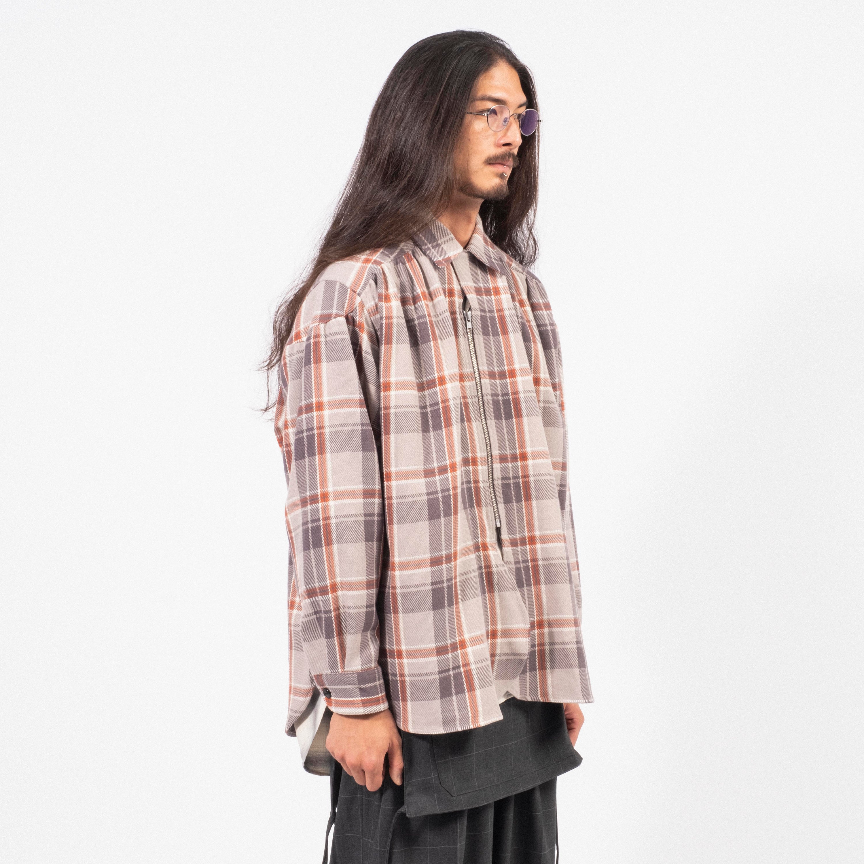 [AÏE] QV816 Z PAINTER SHIRT _ B-GREY