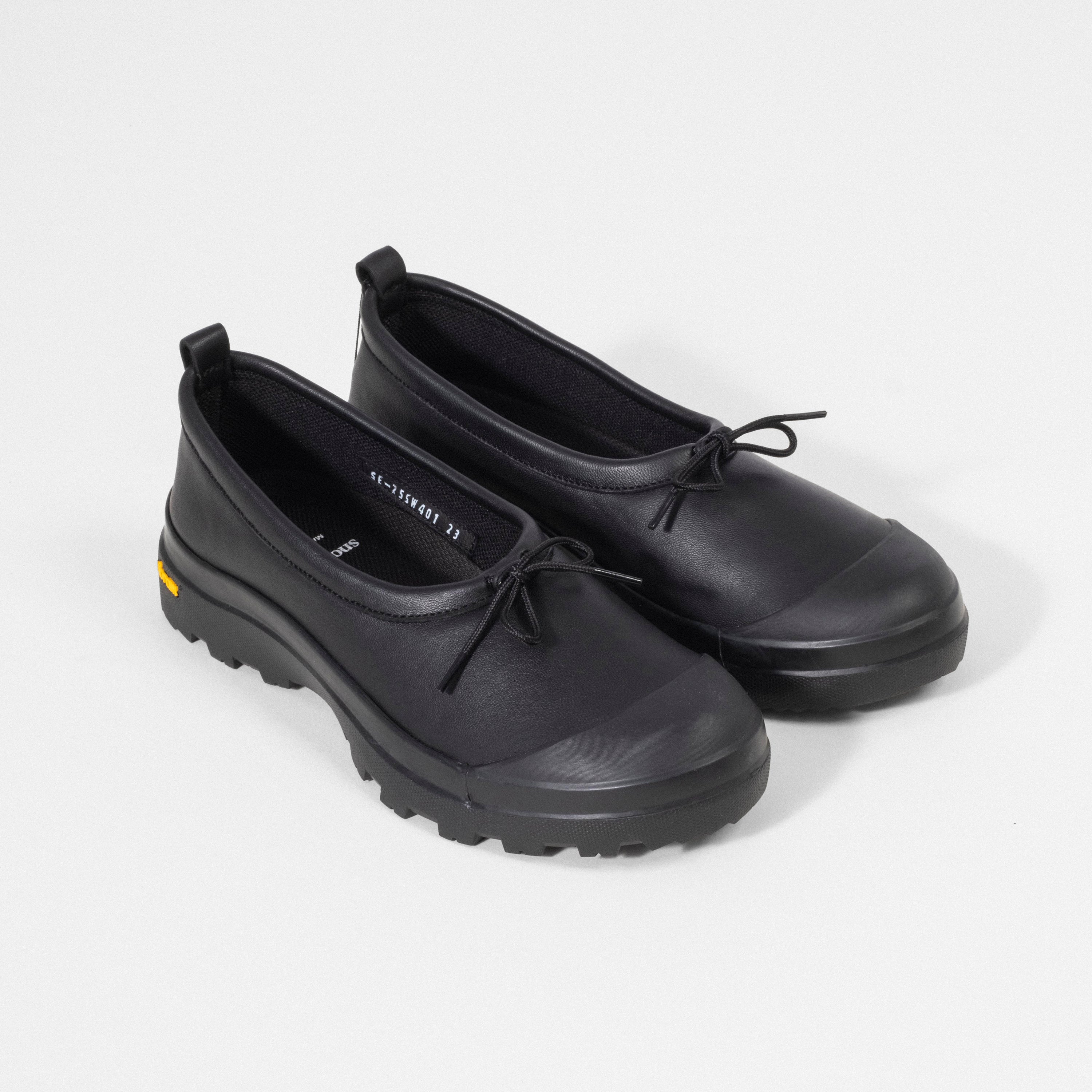 [SNOW PEAK] FIELD TOE SHOES _ BLACK