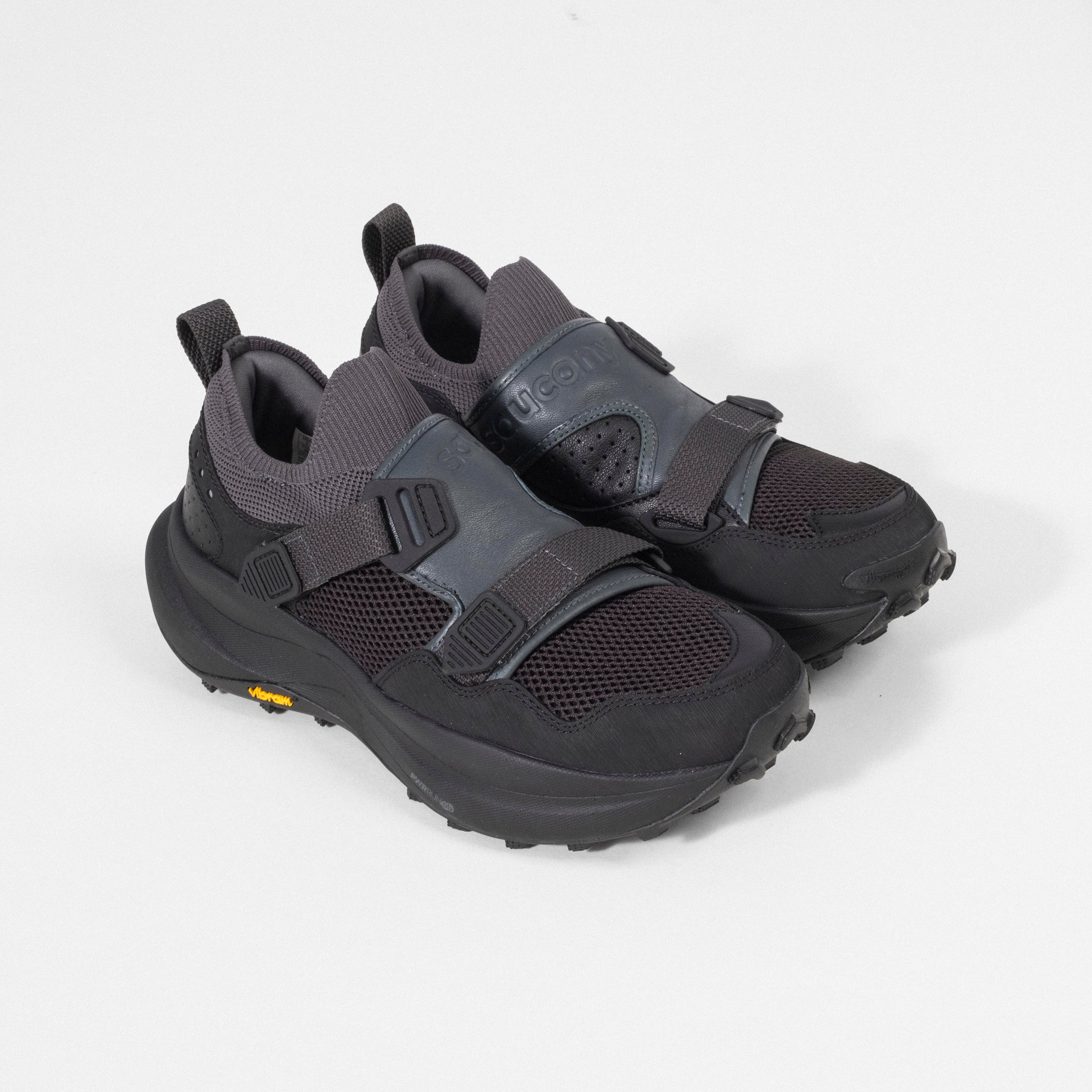 [SAUCONY SILO] GRID X ULTRA S _ BLACK/SHADOW