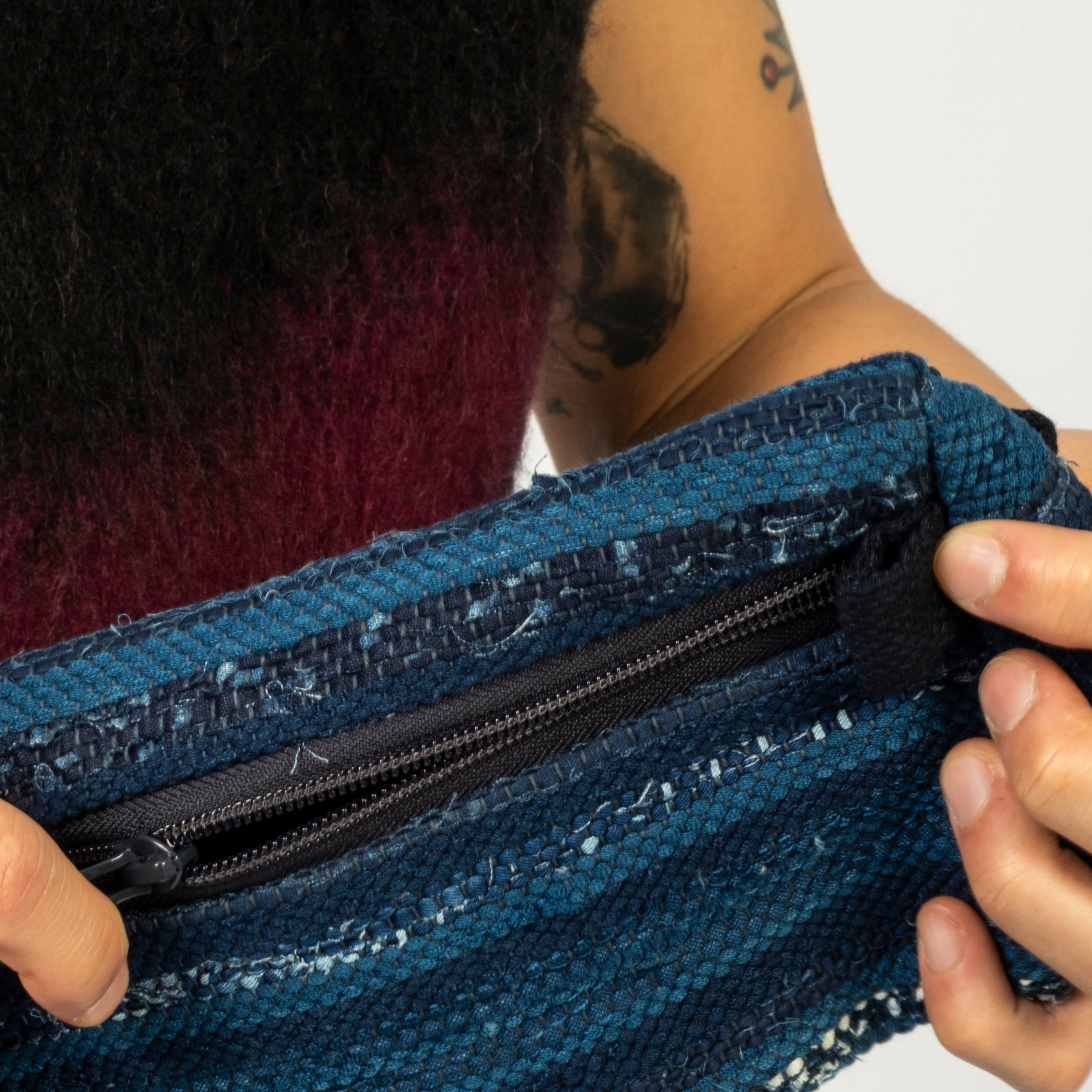 [BLUE BLUE JAPAN] SAKI ORI TRAVEL POUCH