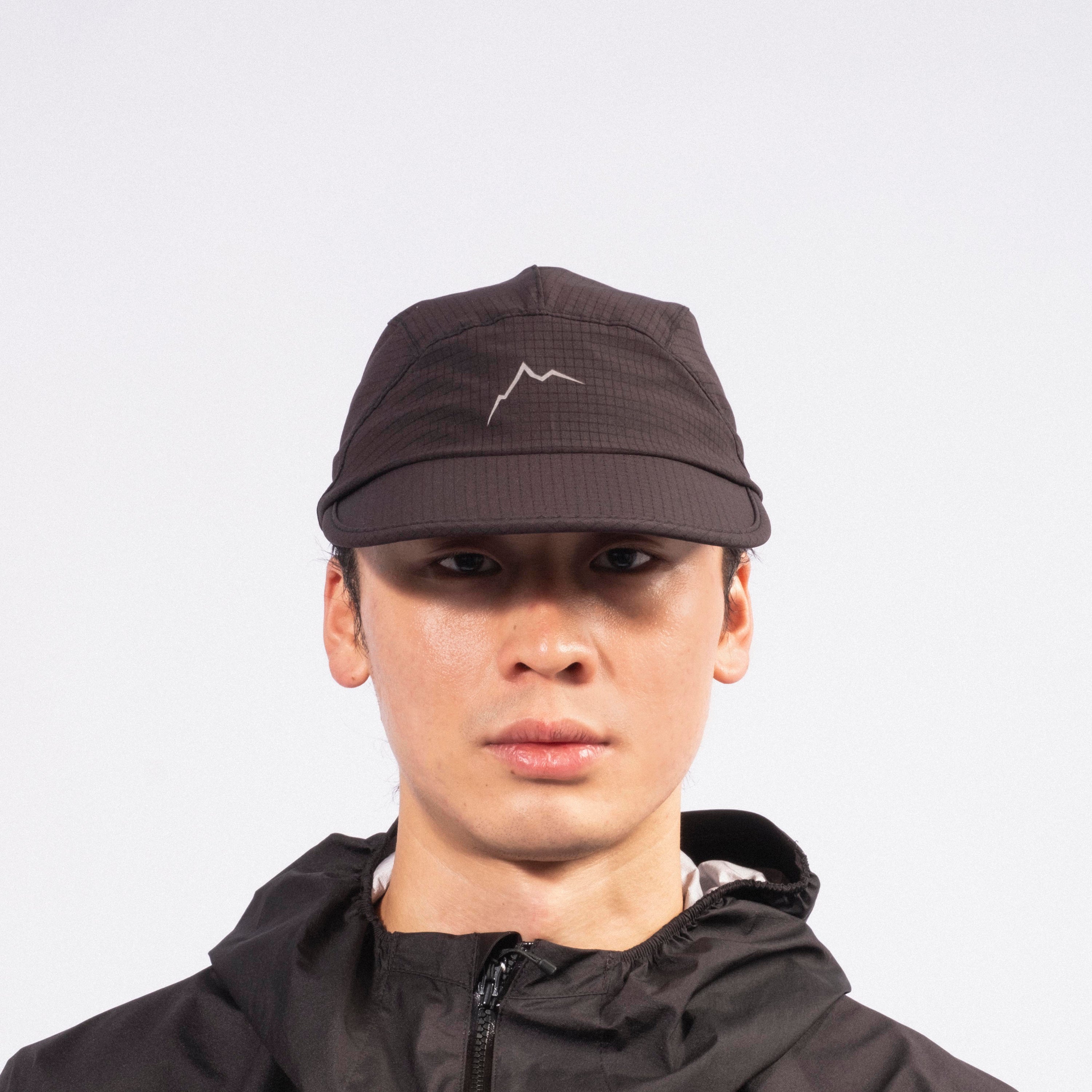 [CAYL] FLOW 5 PANEL CAP _ BLACK