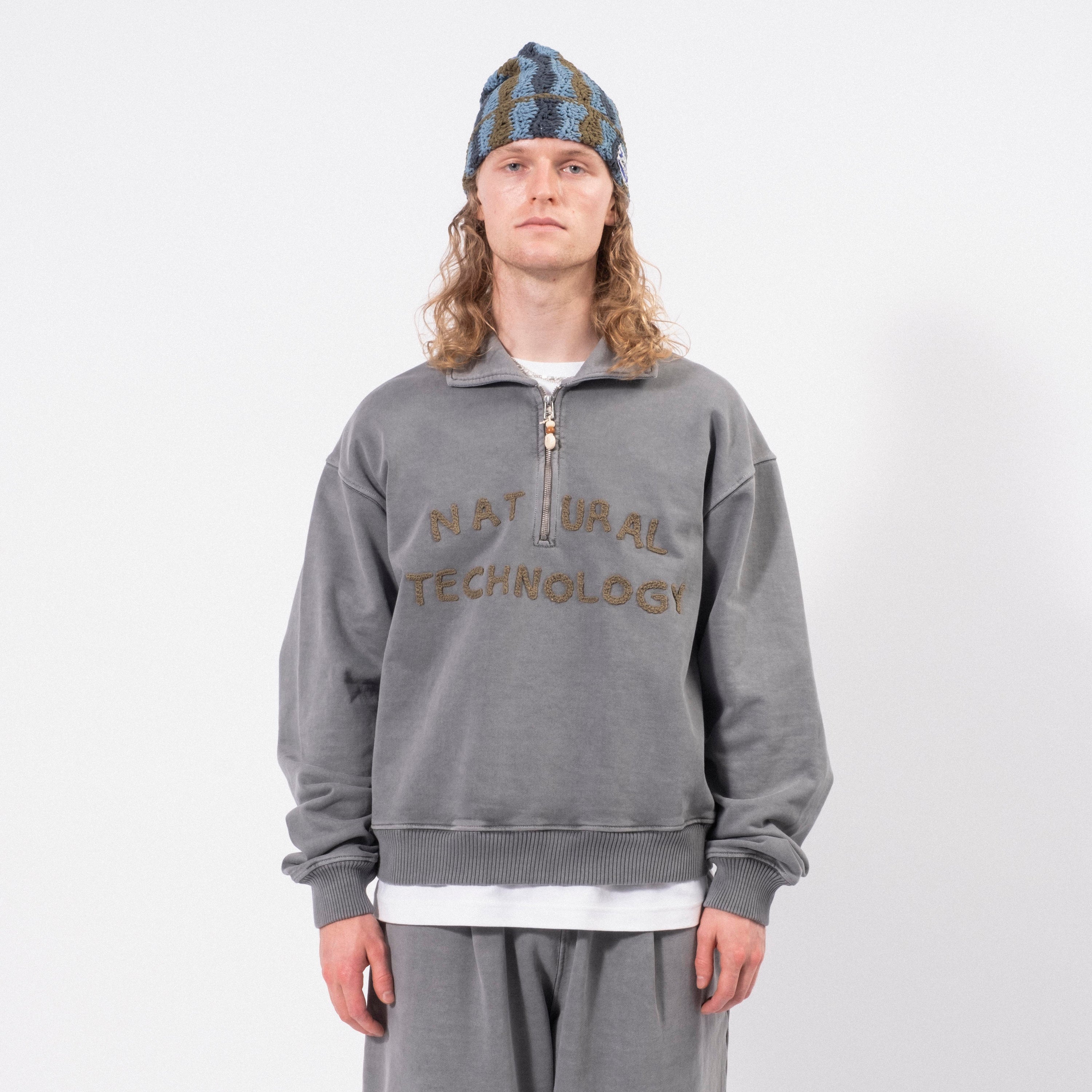 [STORY MFG] GEO PULLOVER _ BLACK