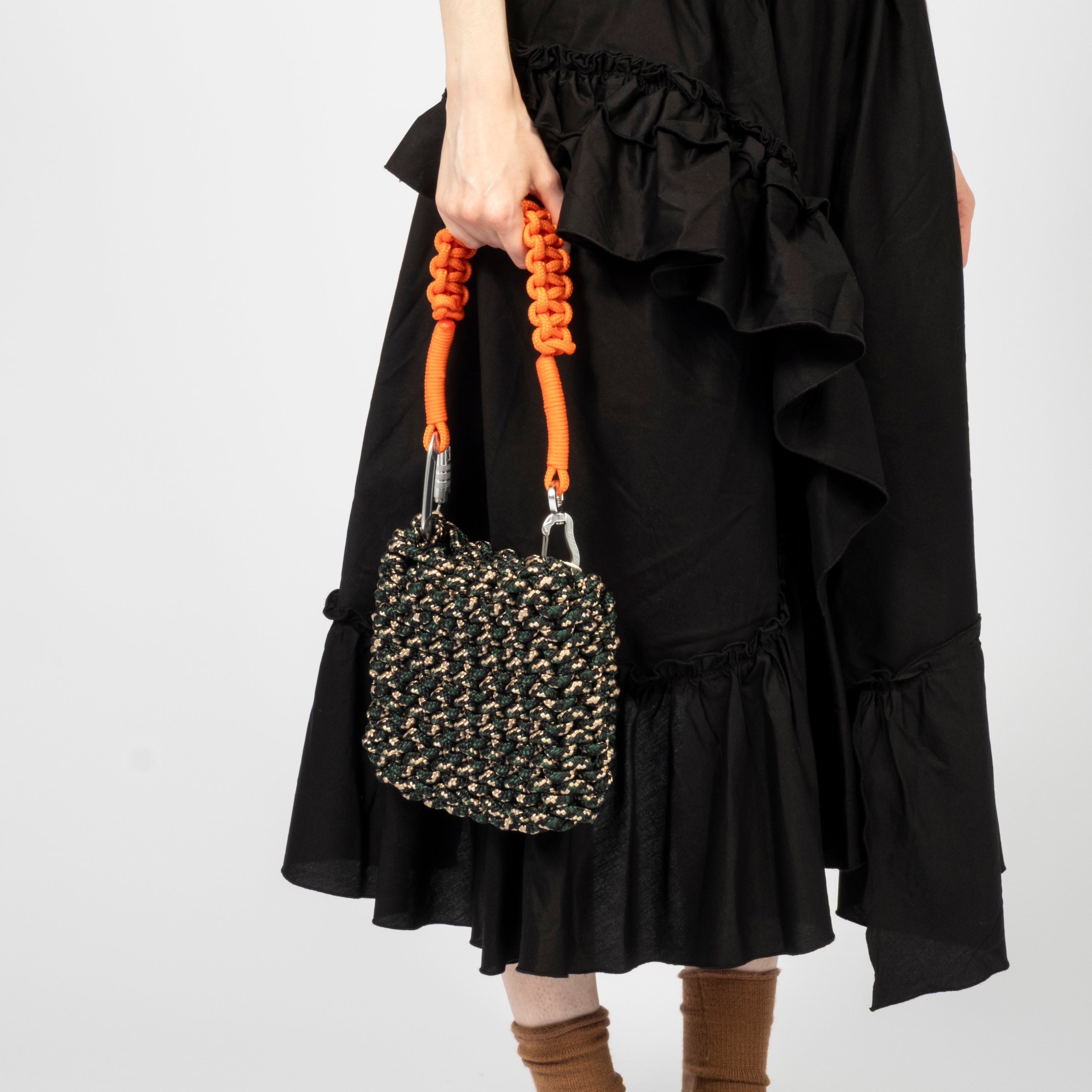 [BRAGGY] HANDBAG _ ORANGE HUNTER