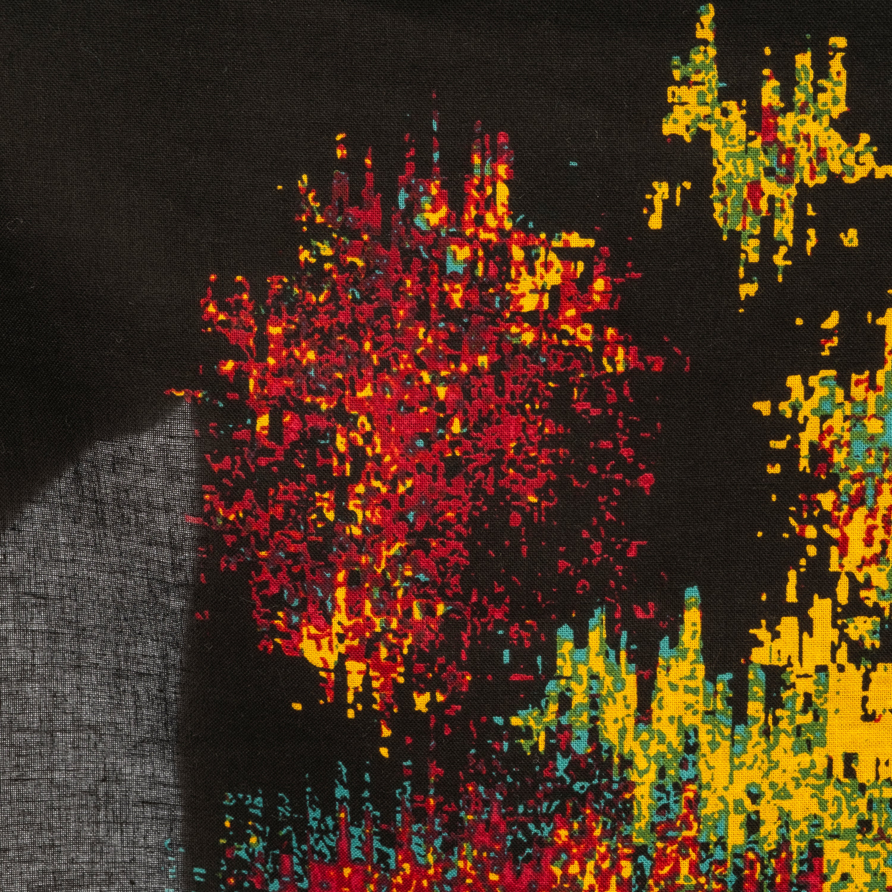 [BLUE BLUE JAPAN] TSUJIGAHANA BANDANA _ BLACK