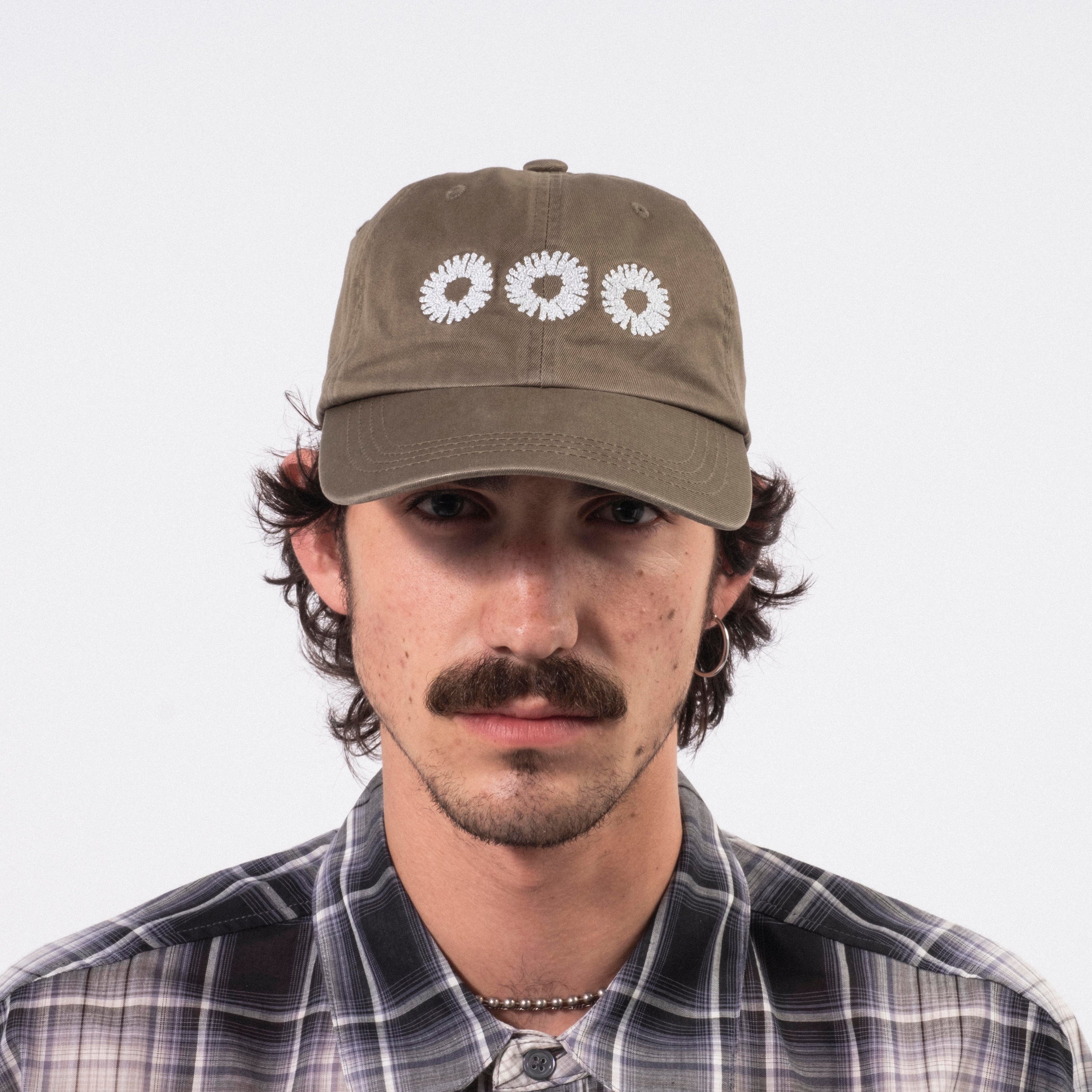 [999HUMANITY] LOGO ARCHIVE CAP _ FADED OLIVE