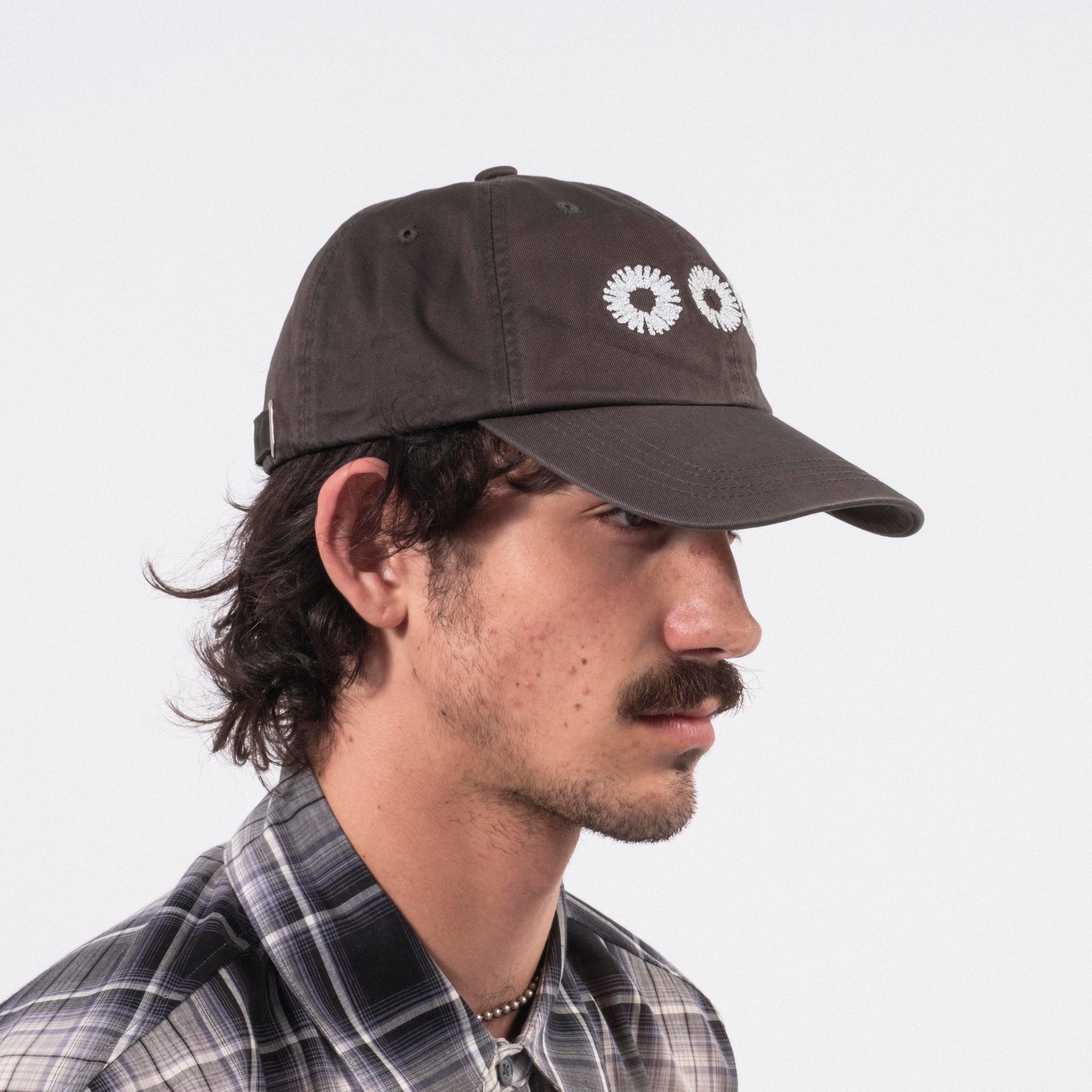[999HUMANITY] LOGO ARCHIVE CAP _ PURPLE CHARCOAL