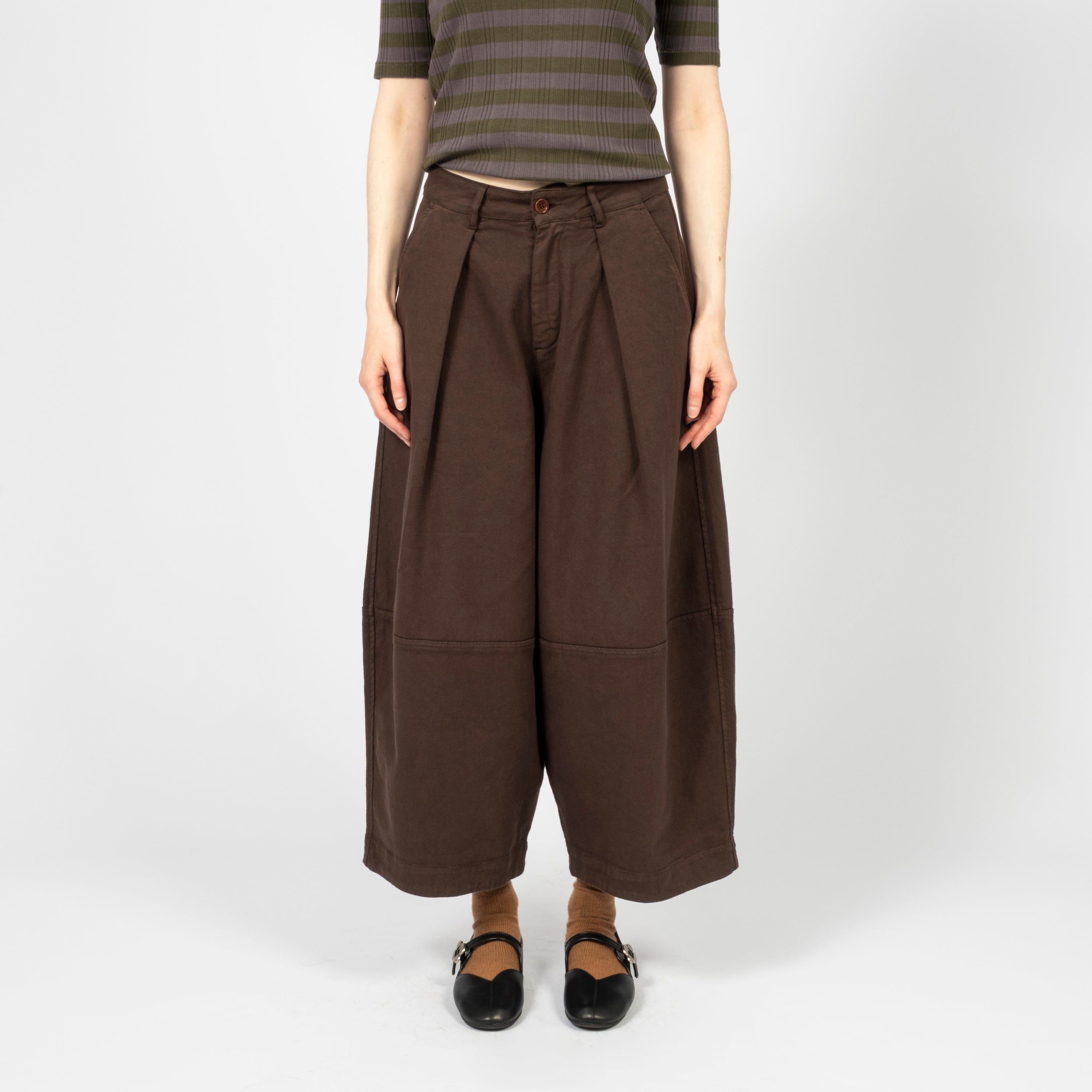 [YMC] W DEADBEAT TROUSER _ BROWN
