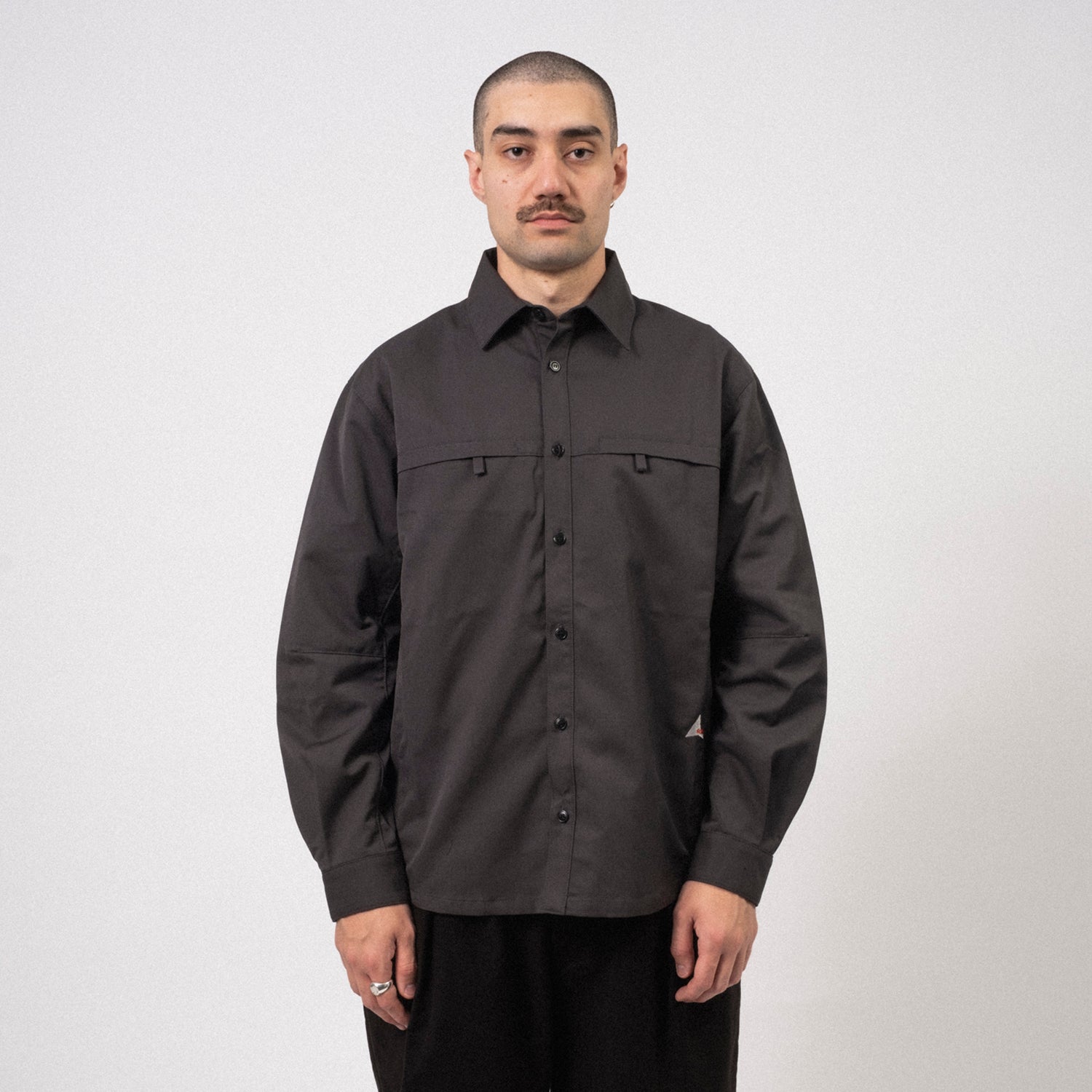 [ROA] KLOPMAN PANELING SHIRT _ CHARCOAL