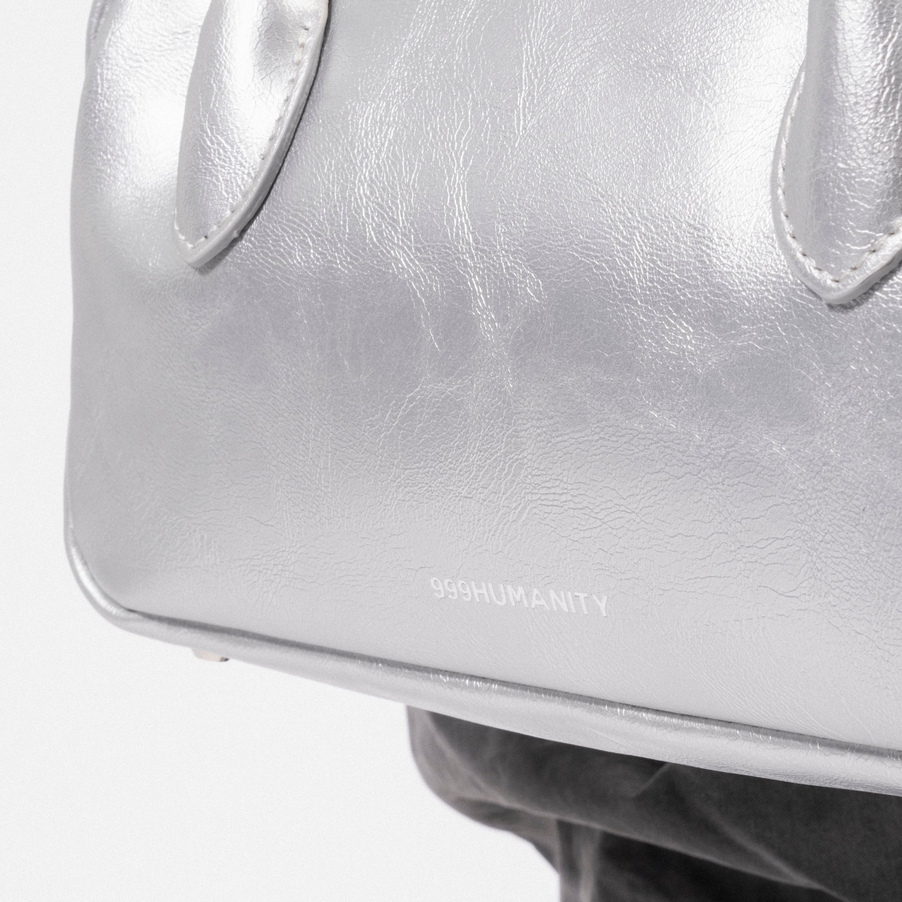 [999HUMANITY] BOWLING BAG SMALL _ VINTAGE SILVER