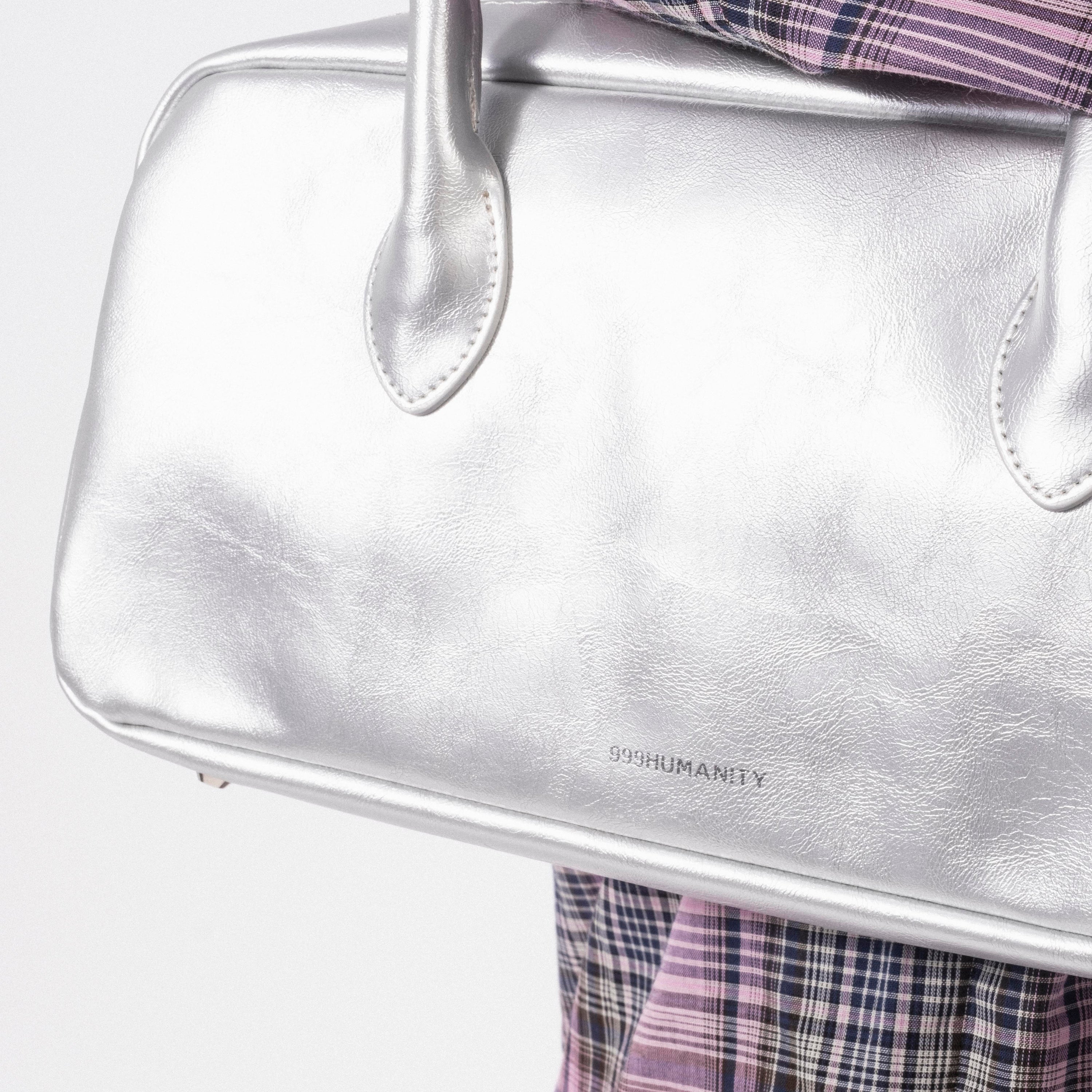 [999HUMANITY] BOWLING BAG _ VINTAGE SILVER