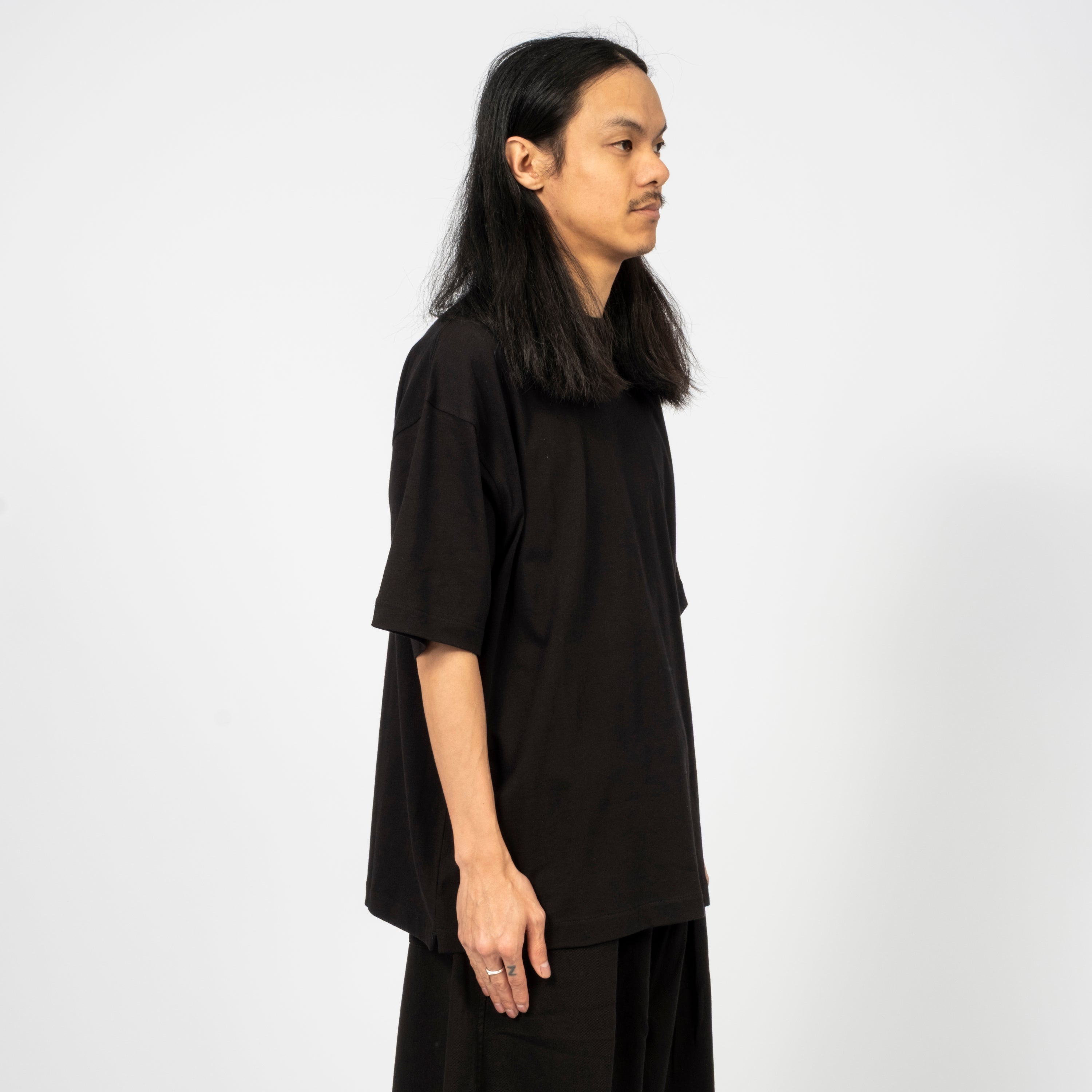 [YMC] TRIPLE T SHIRT _ BLACK