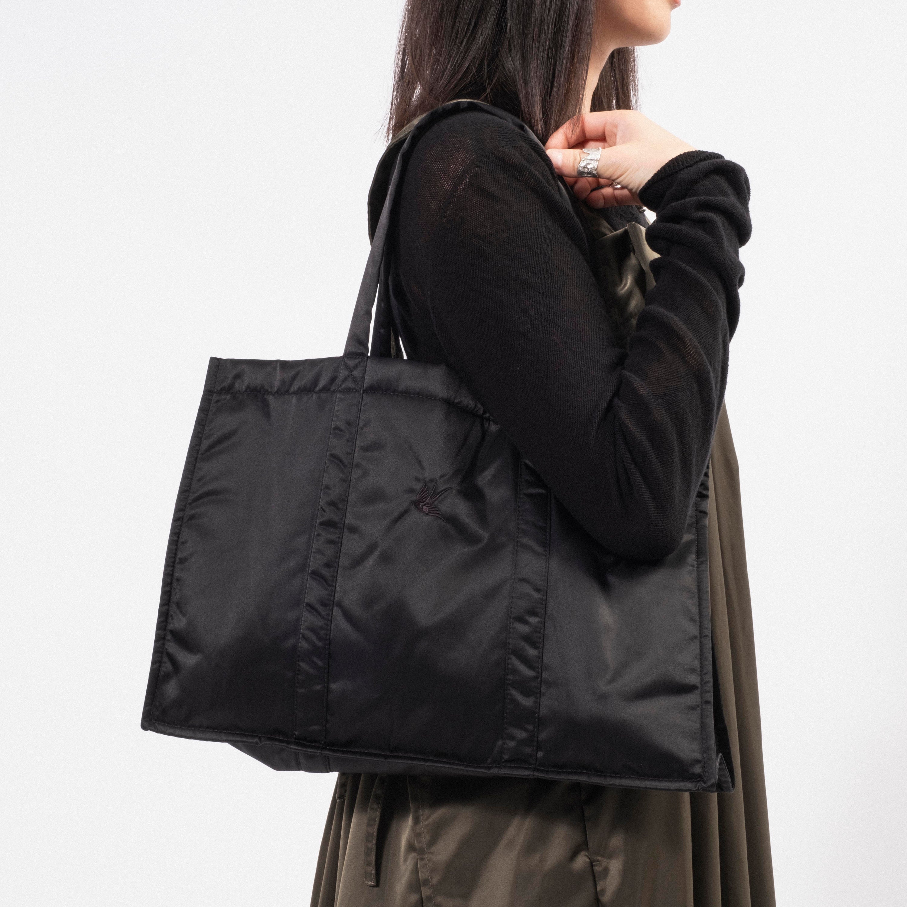 [RHODOLIRION] QT1109 LESSON TOTE _ C-BLACK