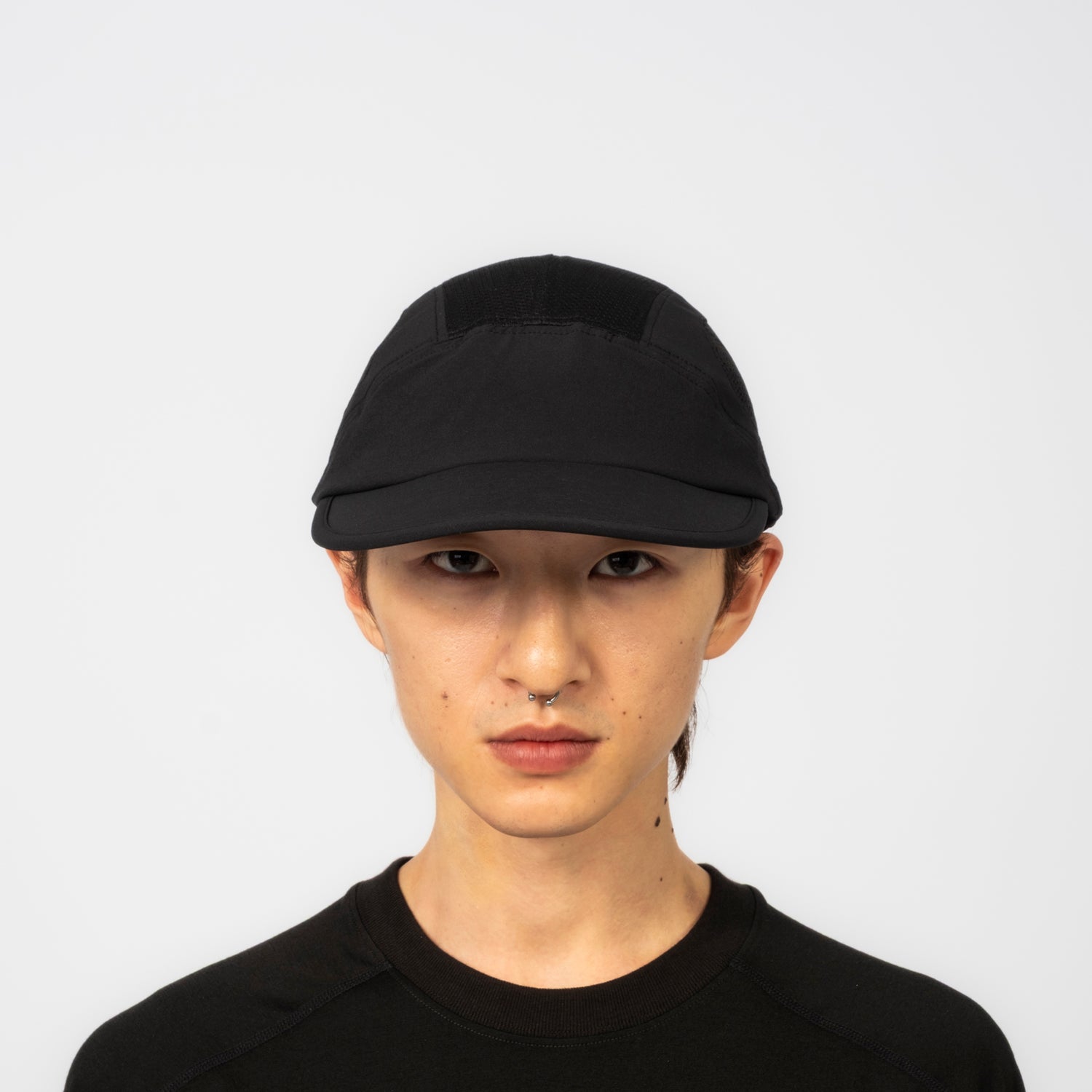 [CAYL] SOFT MESH CAP _ BLACK