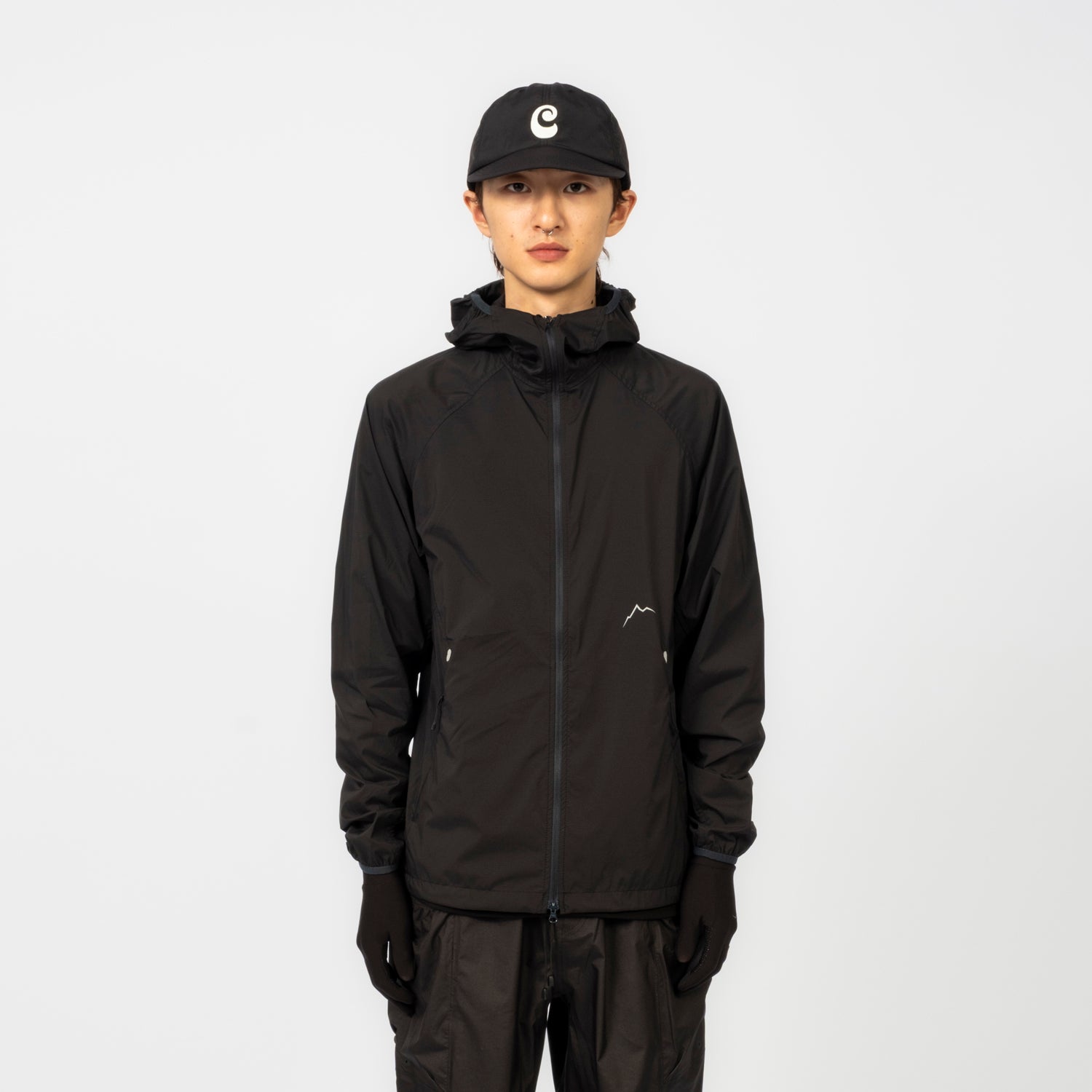 [CAYL] LIGHT WR JACKET _ BLACK