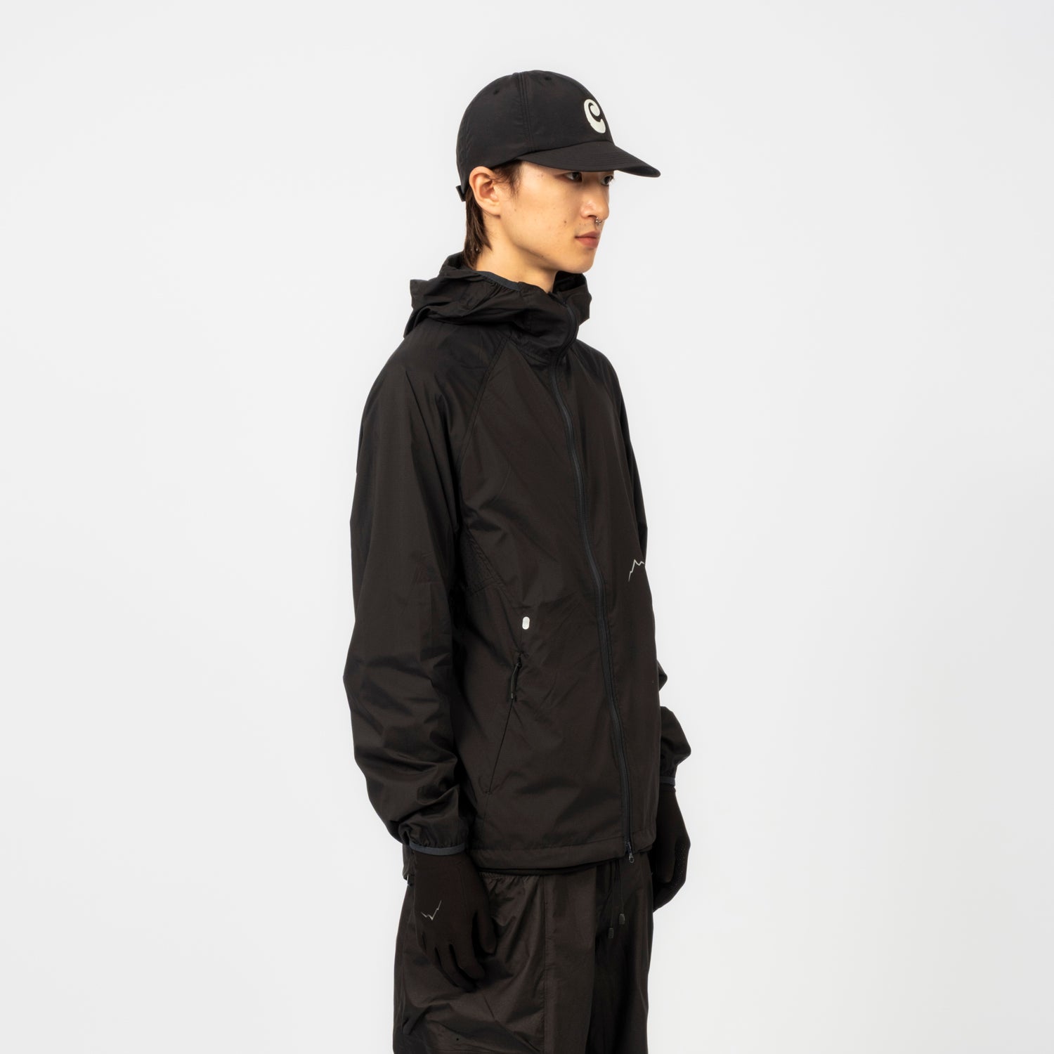 [CAYL] LIGHT WR JACKET _ BLACK