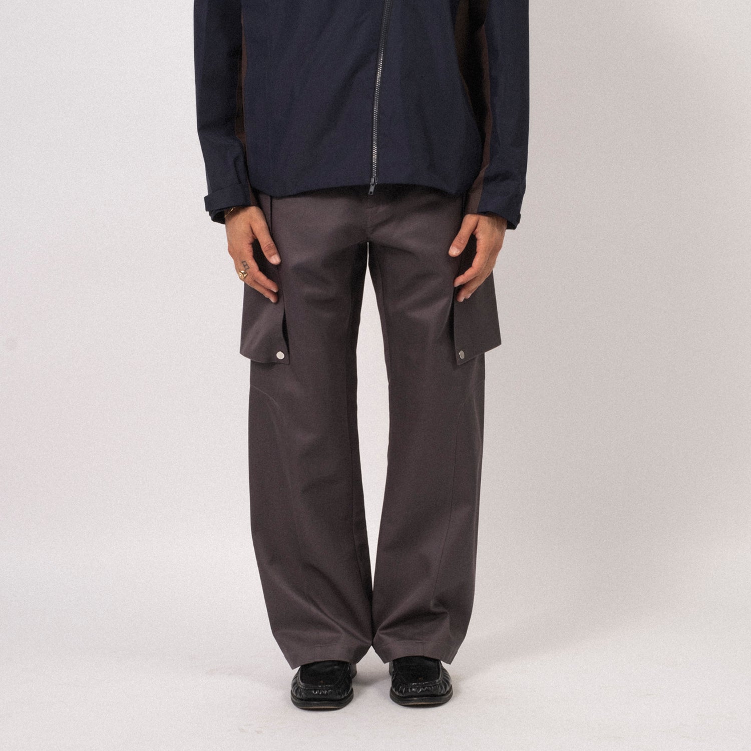 [J.L-A.L] TILLER TROUSER _ BASALT GREY