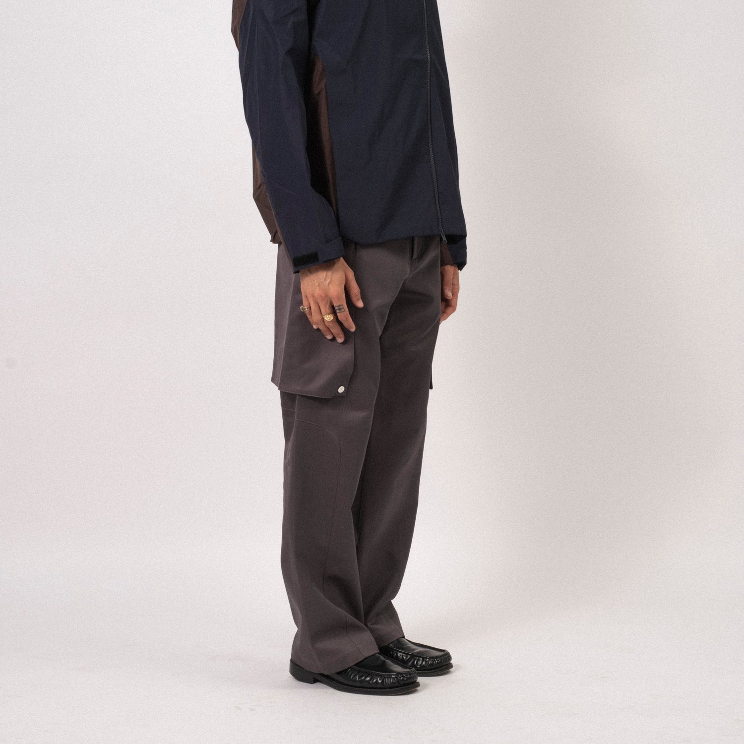 [J.L-A.L] TILLER TROUSER _ BASALT GREY