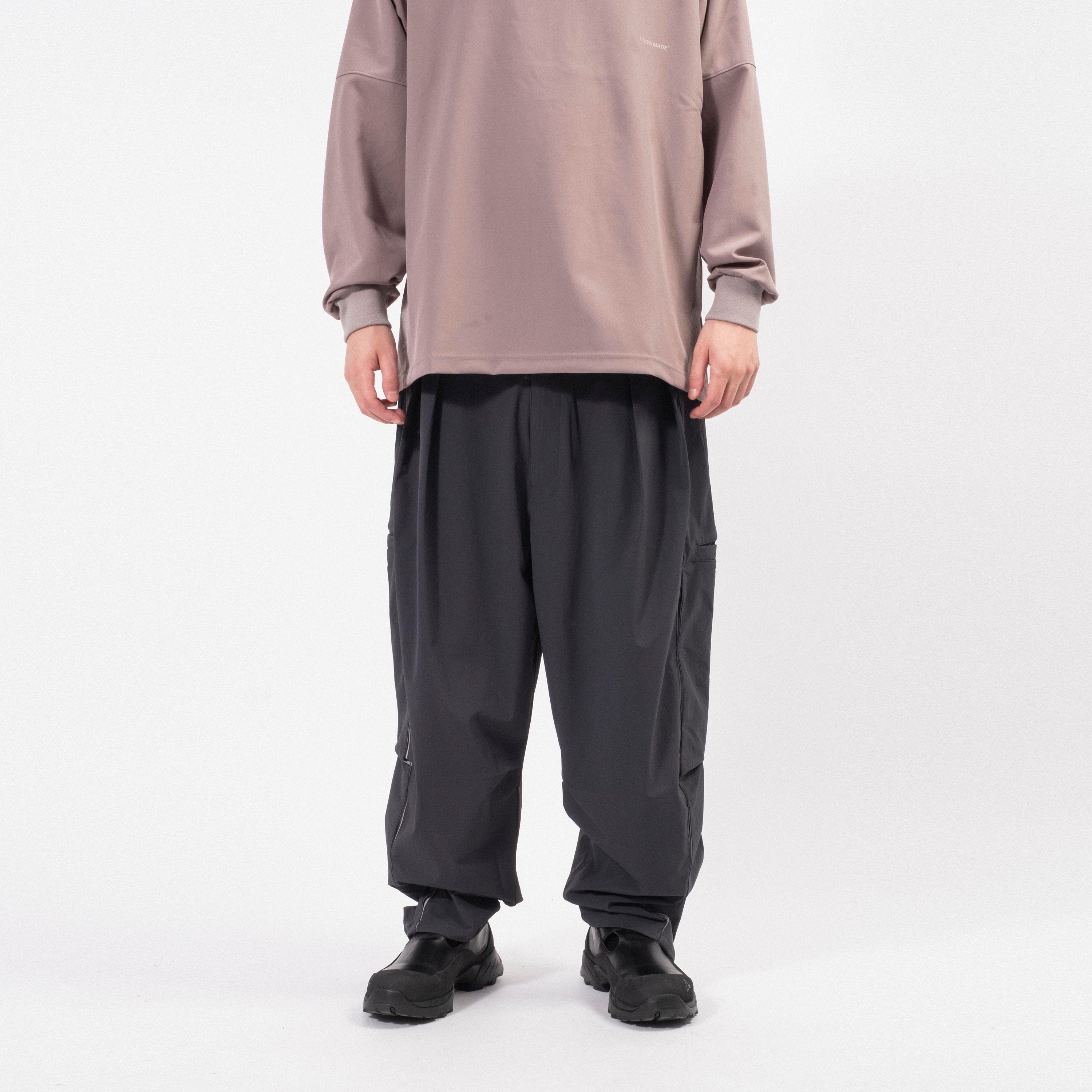 [GOOPiMADE X MASTER-PIECE] “MEQUIP-P1” DOUBLE LAYERS UTILITY TROUSERS _ MARINE