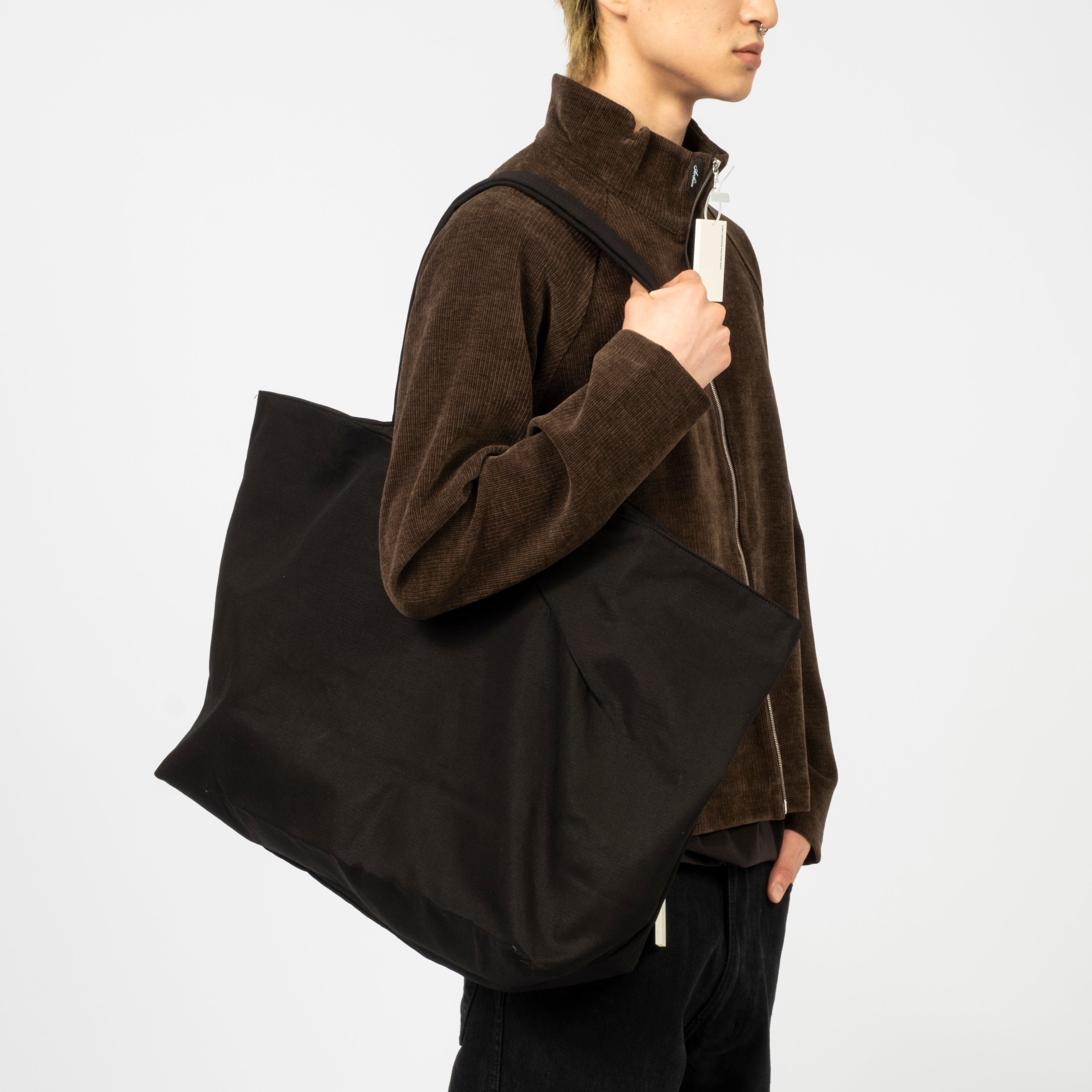 [POST ARCHIVE FACTION] SHOPPER BAG (ARCHIVE) _ BLACK