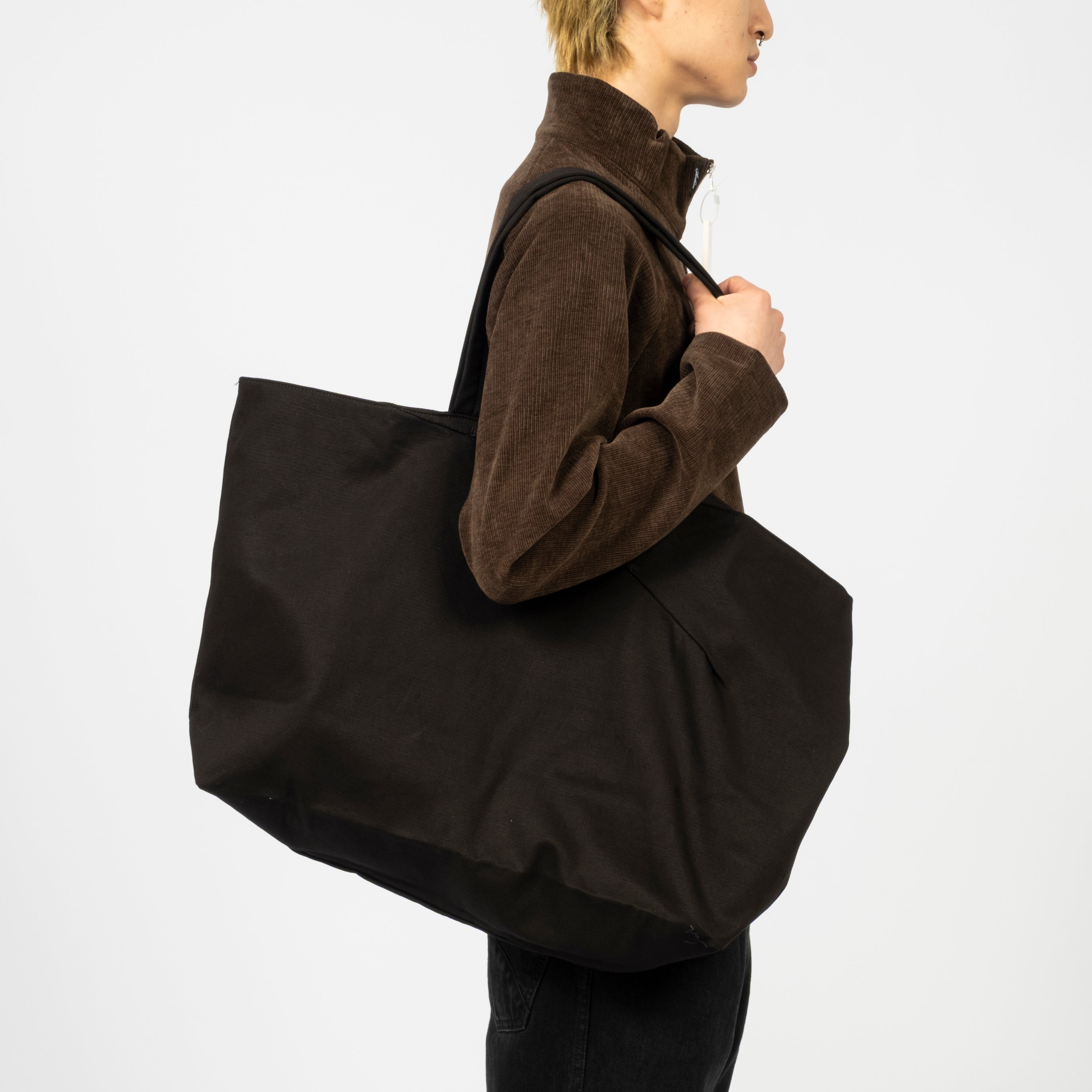 [POST ARCHIVE FACTION] SHOPPER BAG (ARCHIVE) _ BLACK