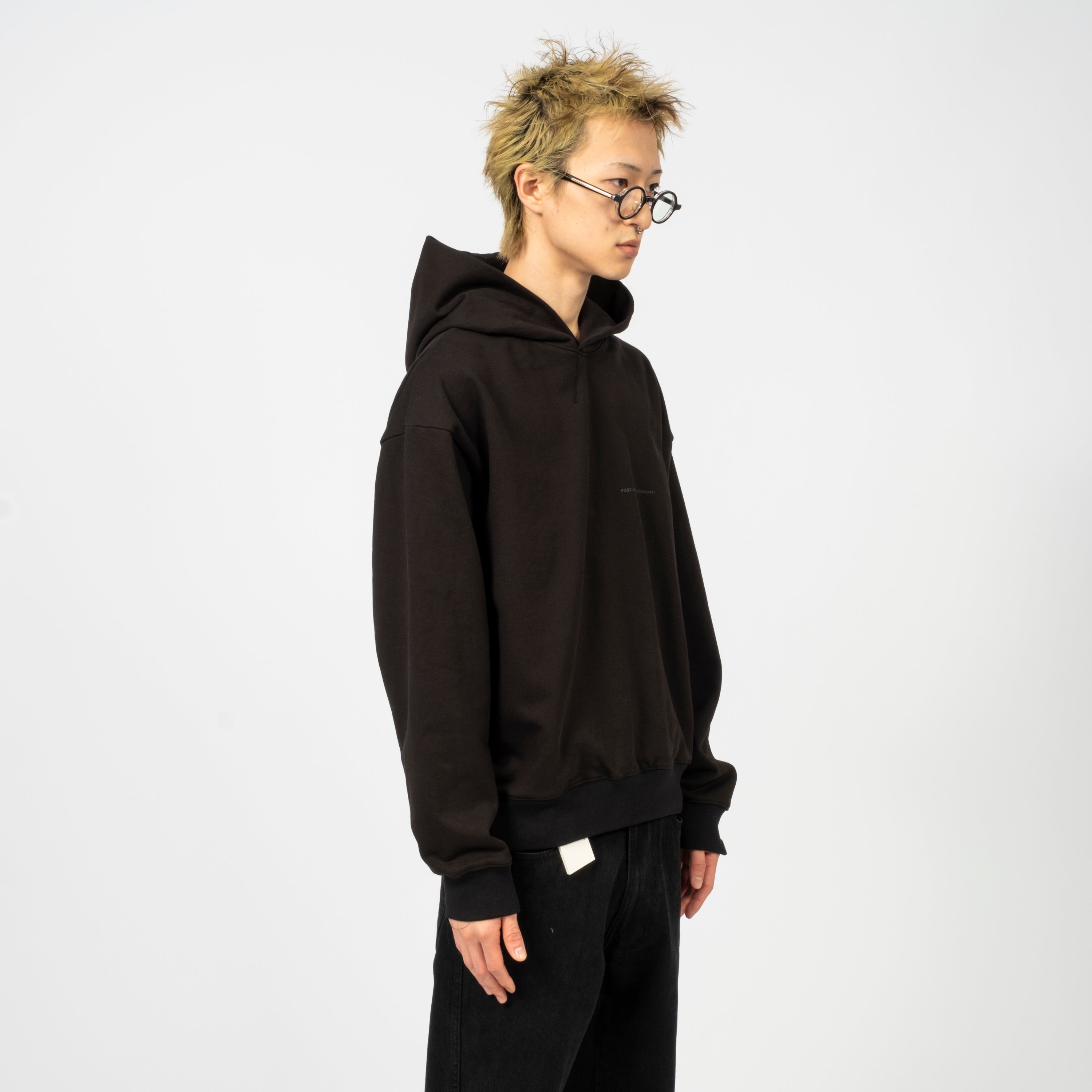 [POST ARCHIVE FACTION] WORK HOODIE _ BLACK