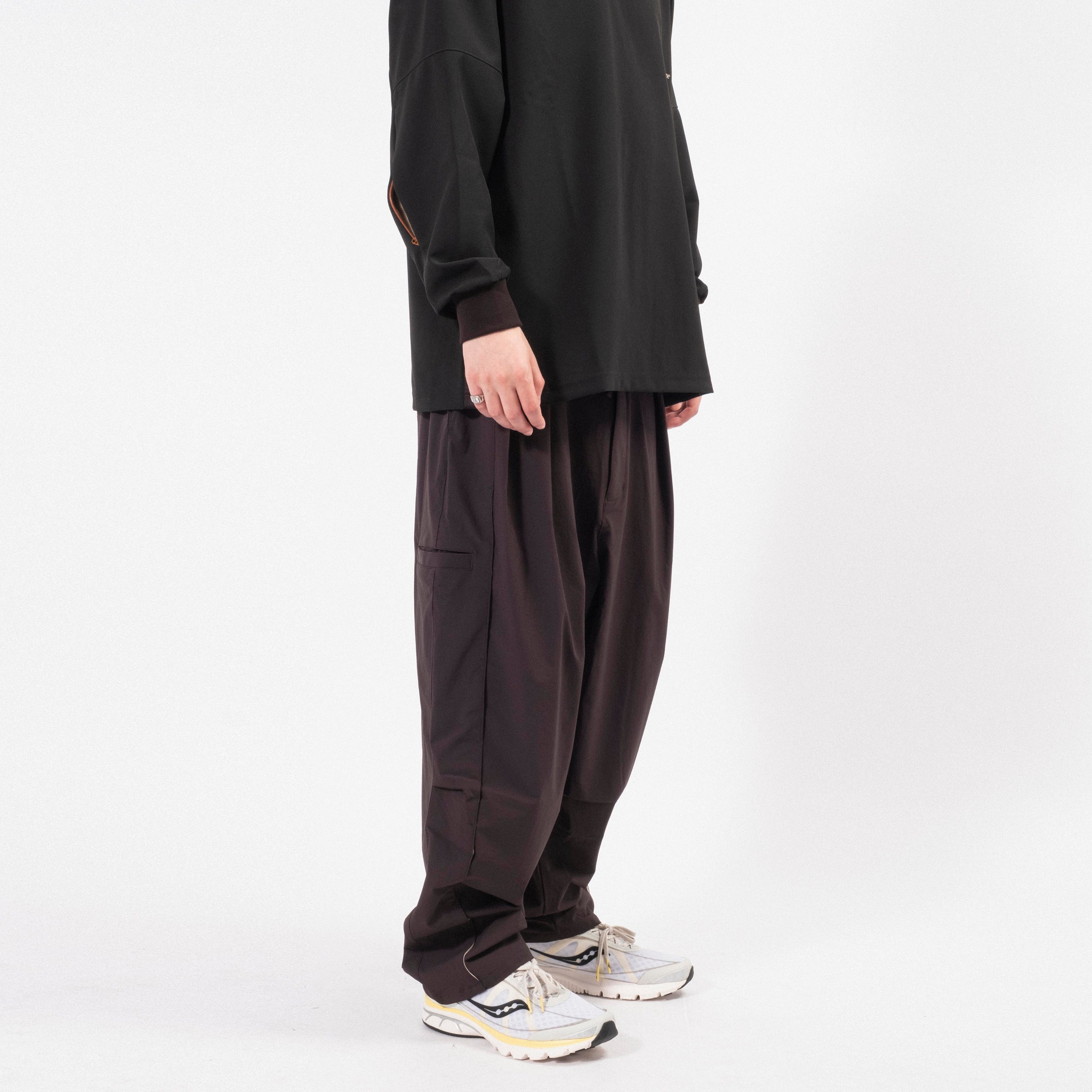 [GOOPiMADE X MASTER-PIECE] “MEQUIP-P1” DOUBLE LAYERS UTILITY TROUSERS _ BLACK