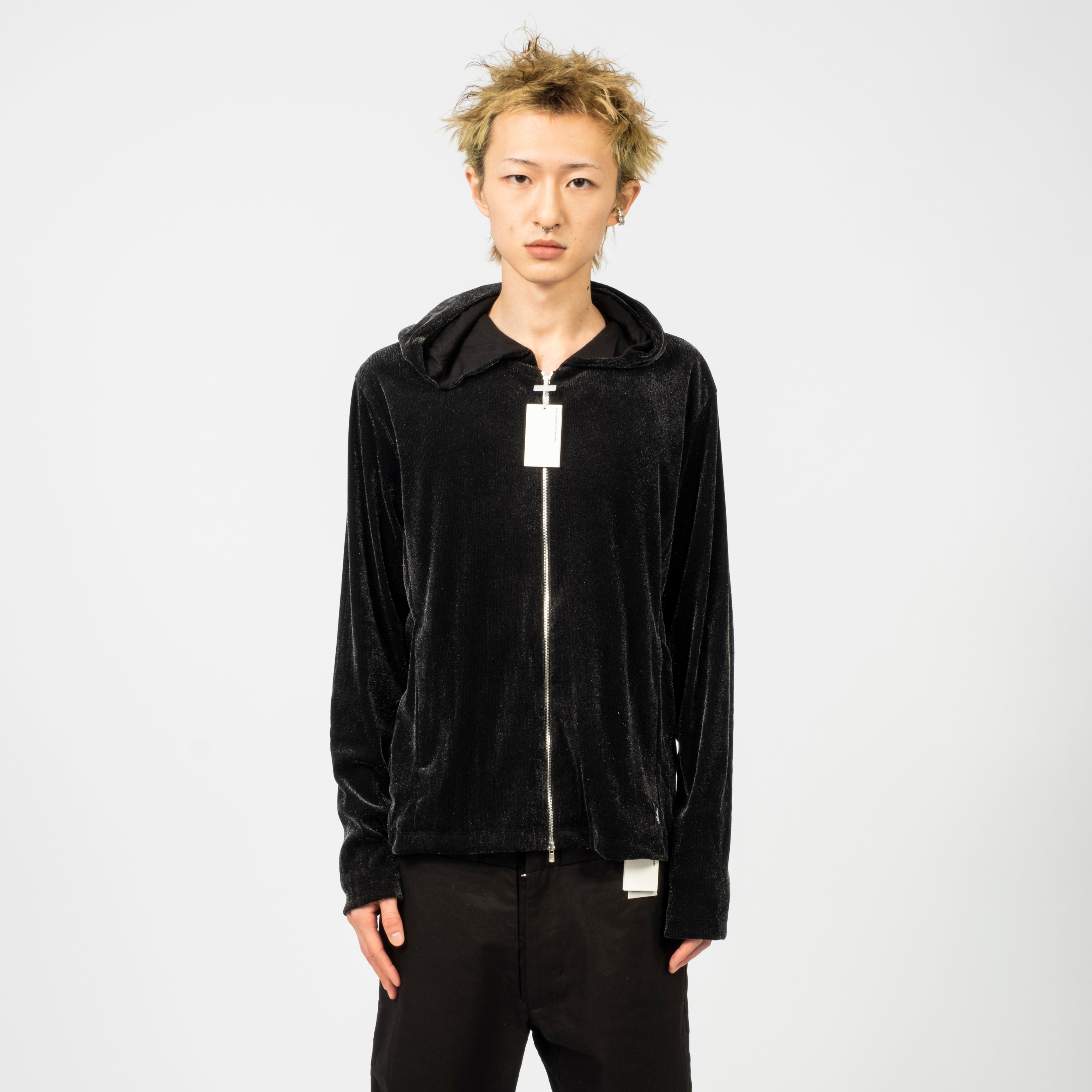 [POST ARCHIVE FACTION] CABARET HOODIE (ARCHIVE) _ BLACK