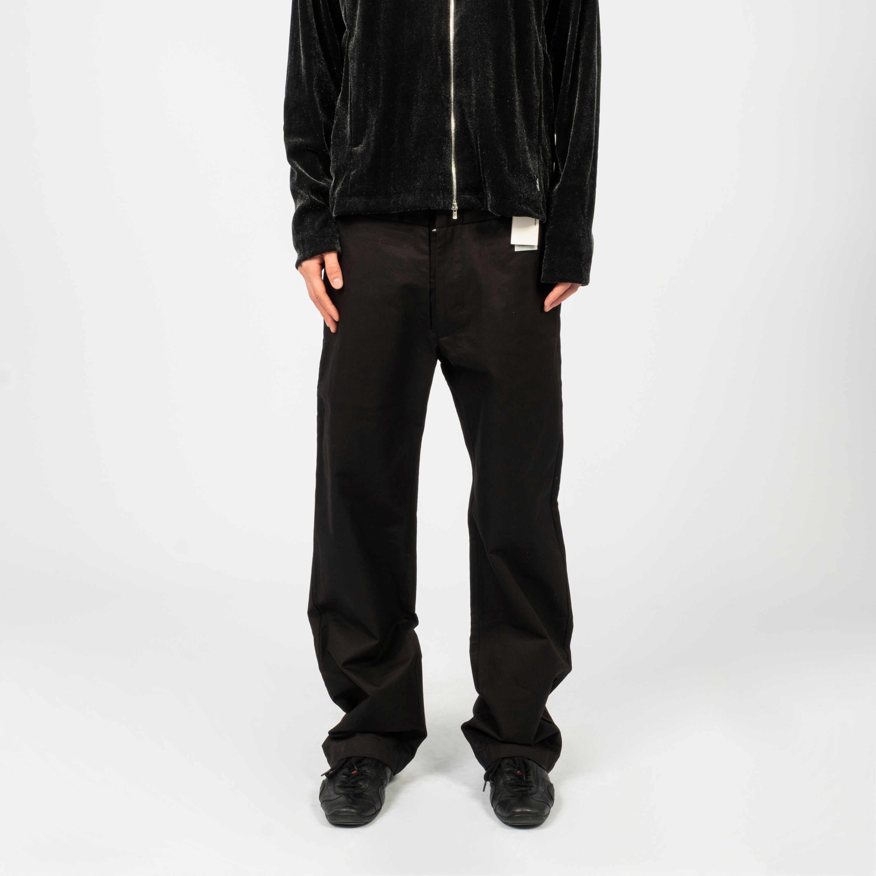 [POST ARCHIVE FACTION]  BRICK TROSUERS (2025) _ BLACK