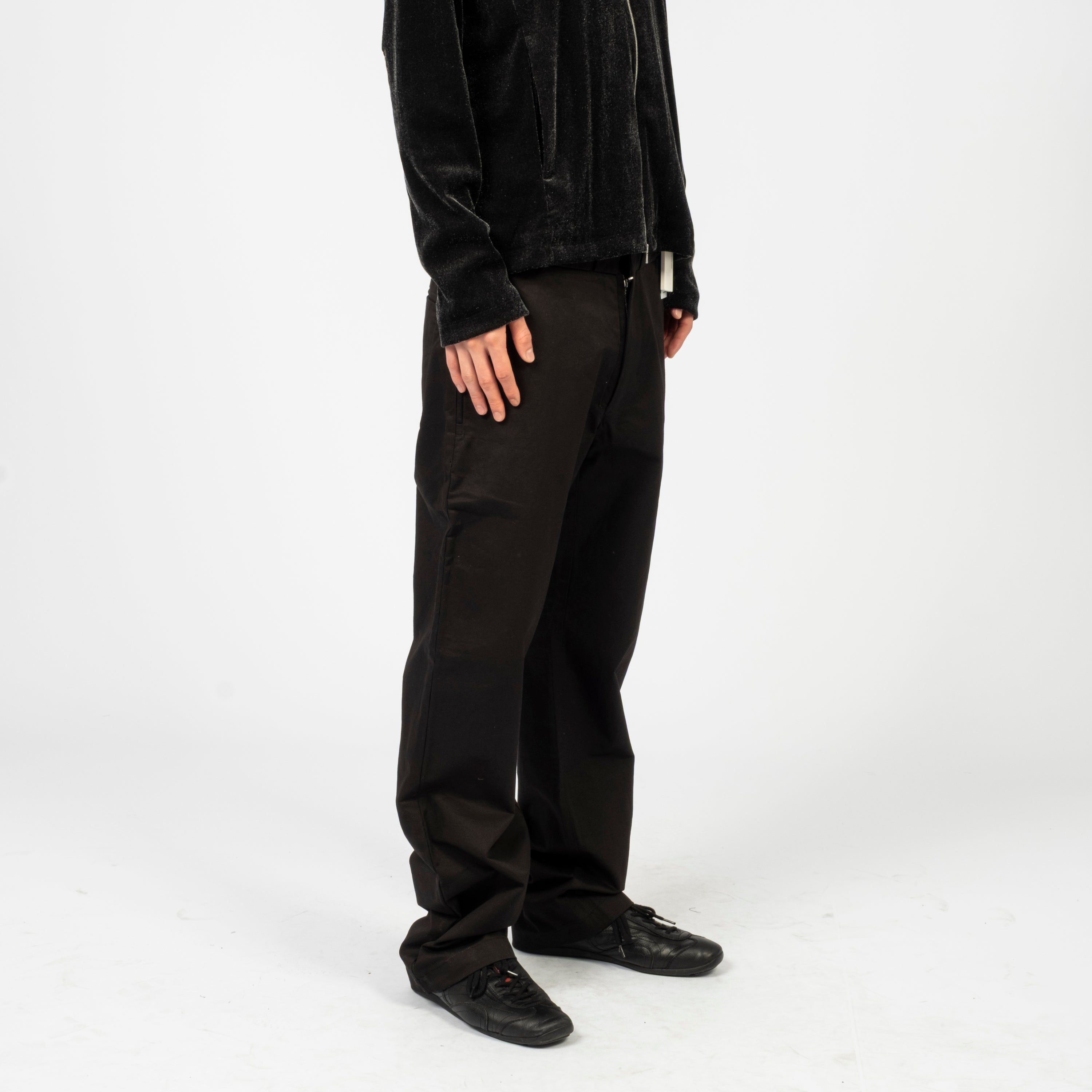 [POST ARCHIVE FACTION]  BRICK TROSUERS (2025) _ BLACK