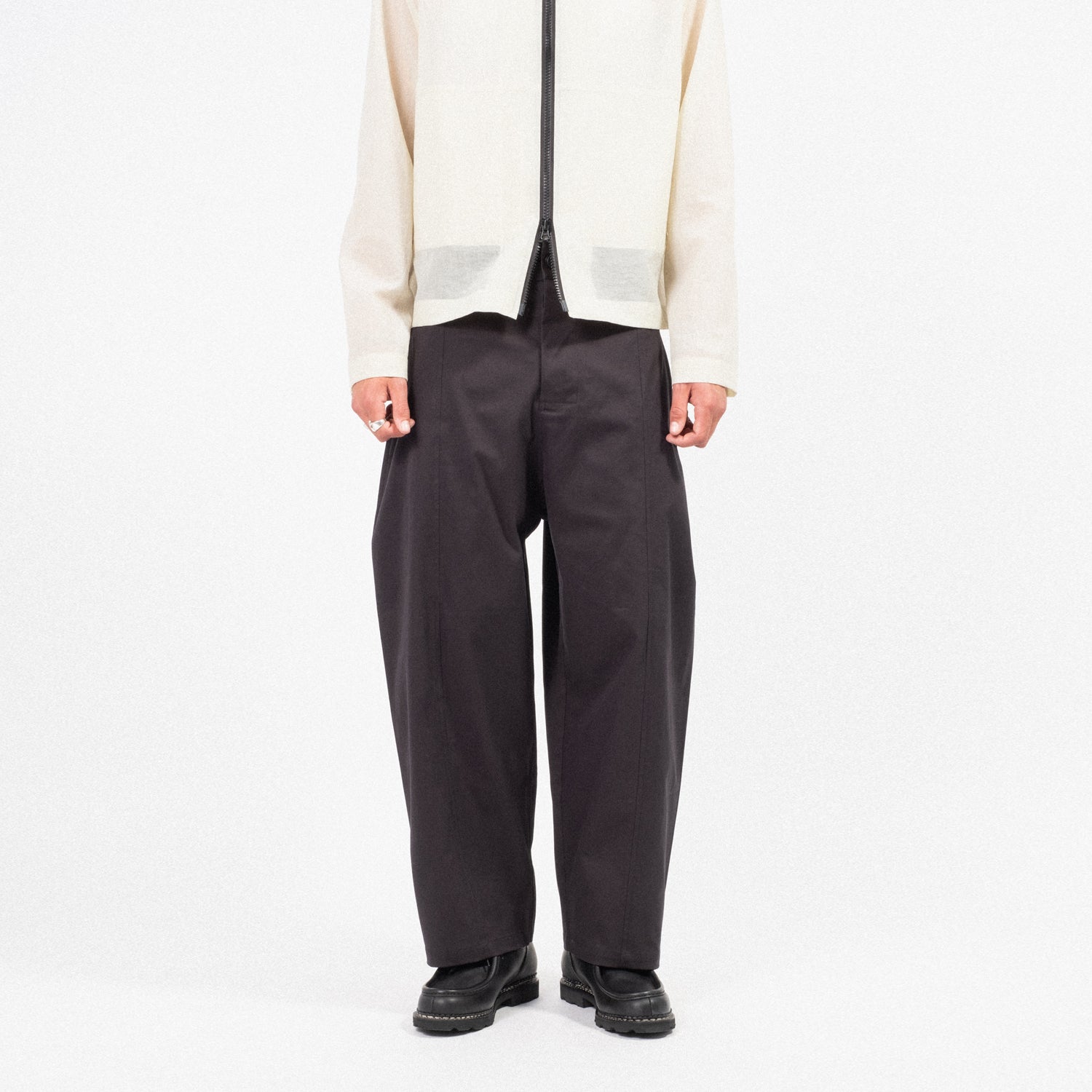 [SAGE NATION] WELT TROUSER _ BLACK