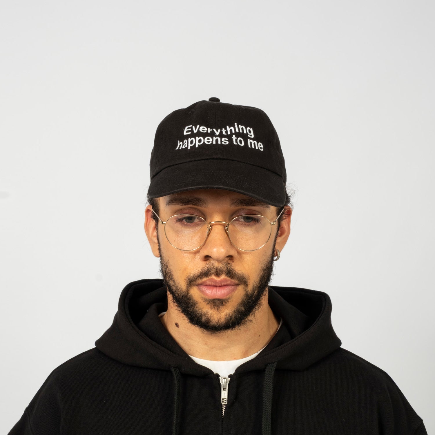 [SOUNDSGOOD] EVERYTHING HAPPENS TO ME CAP _ BLACK