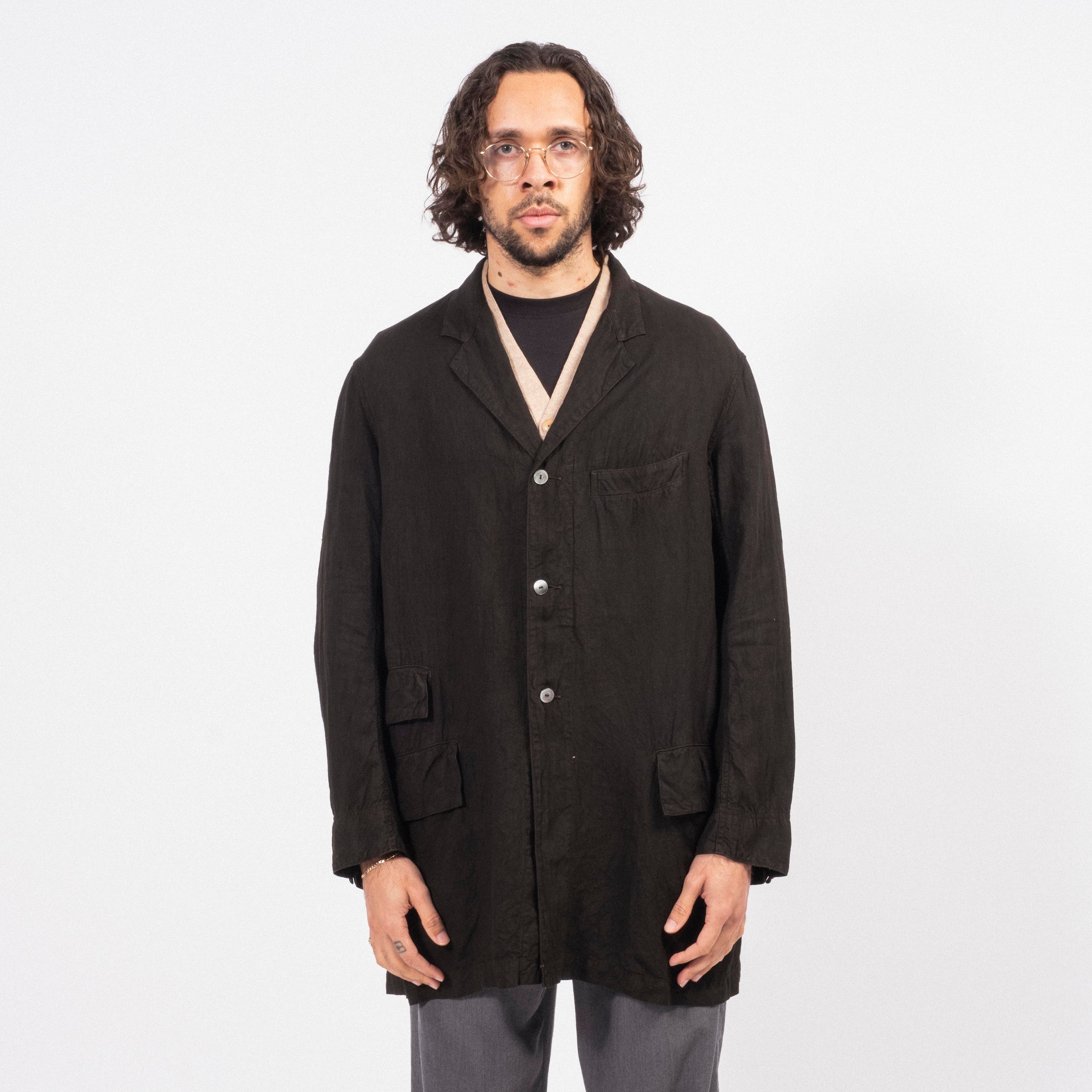 [T.T] LOT.401 ENGINEER COAT _ MUD DYED BROWN