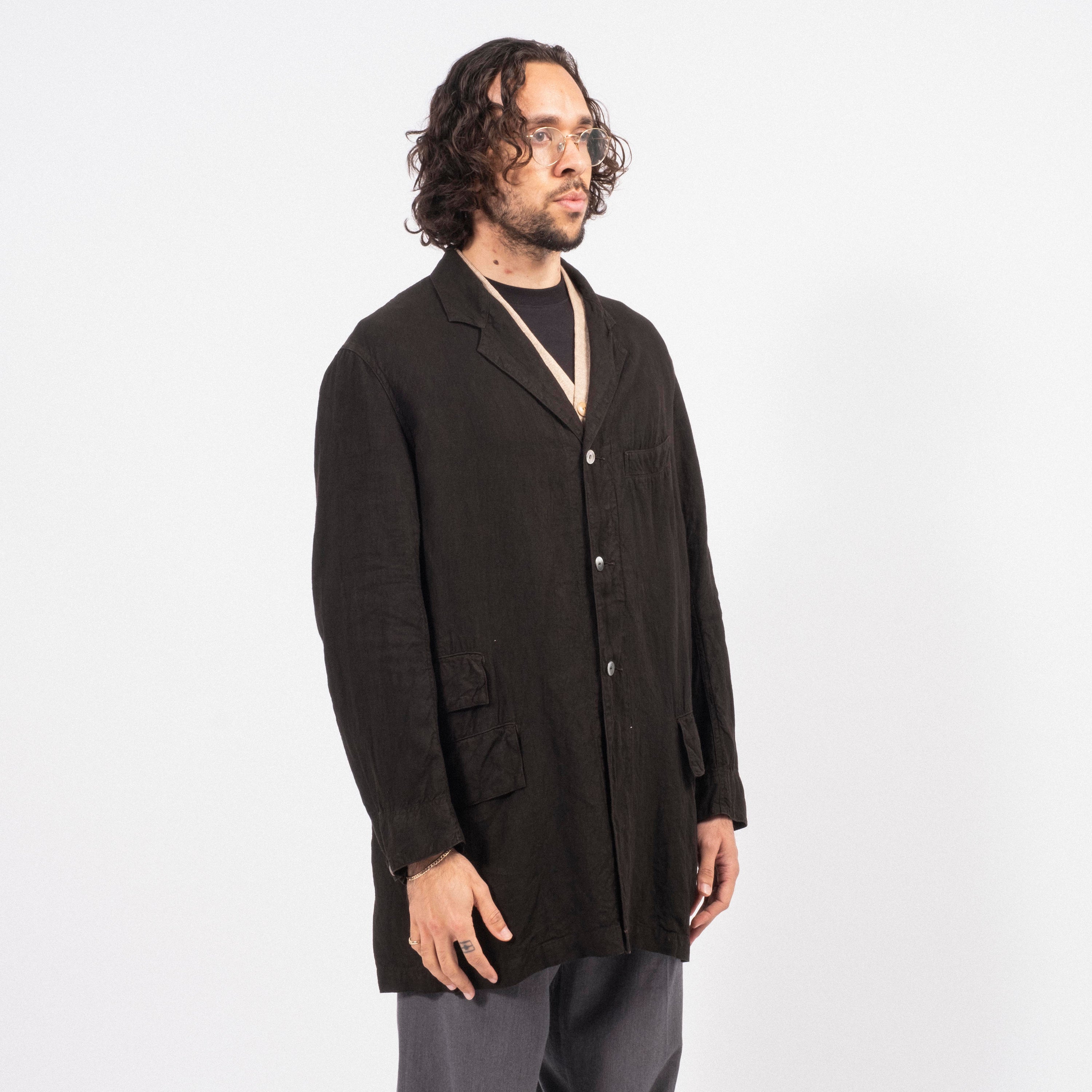 [T.T] LOT.401 ENGINEER COAT _ MUD DYED BROWN