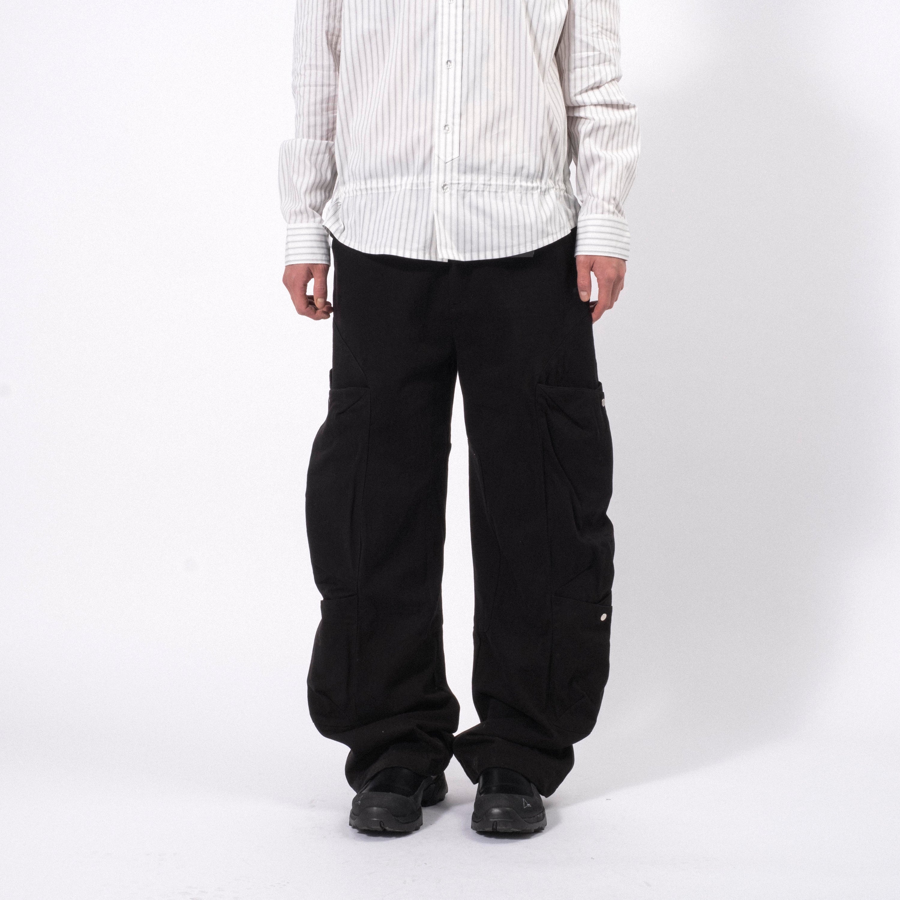 [SAN SAN GEAR] LAYER WORK PANTS _ BLACK