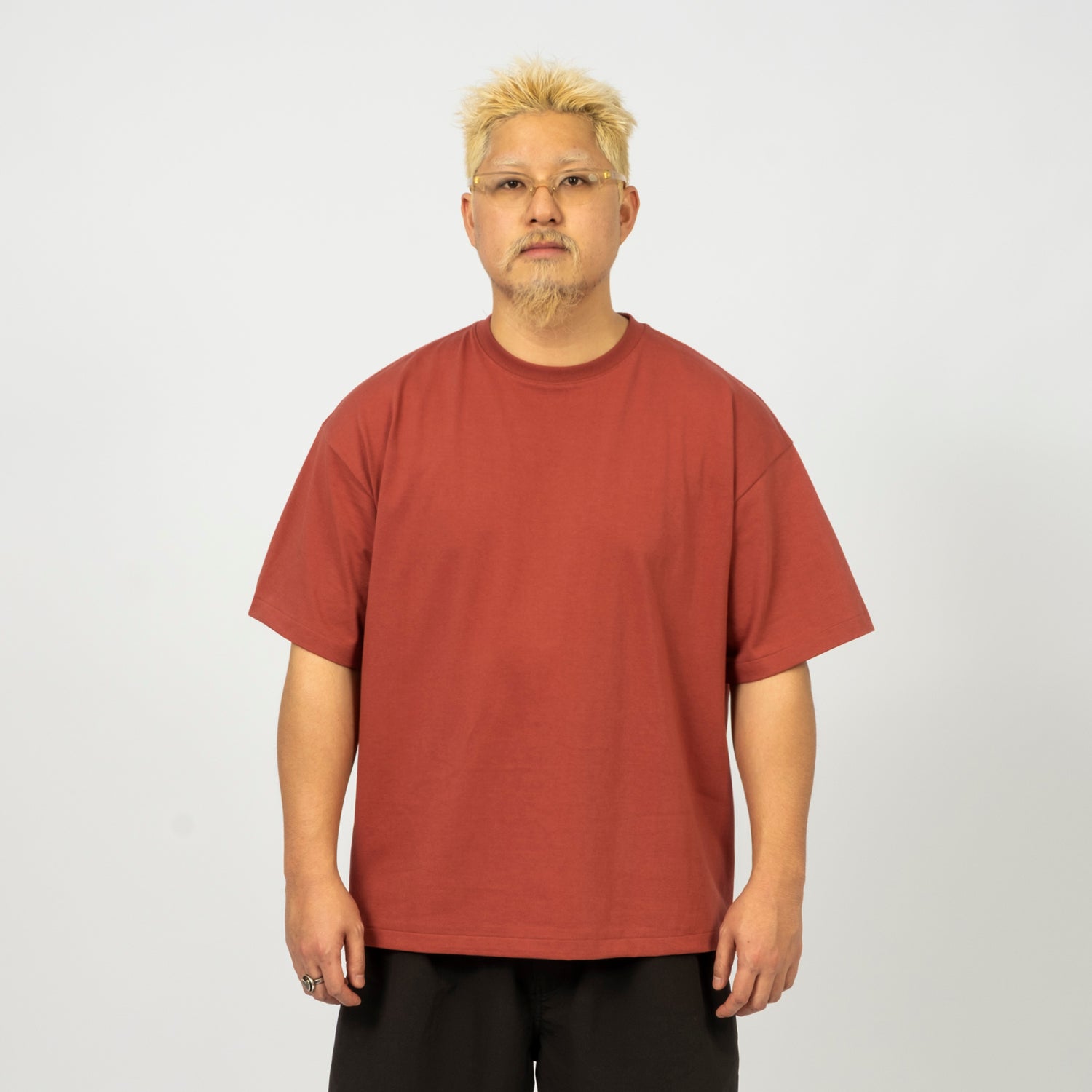 [KUNI] GUNNII T-SHIRT _ BRICK