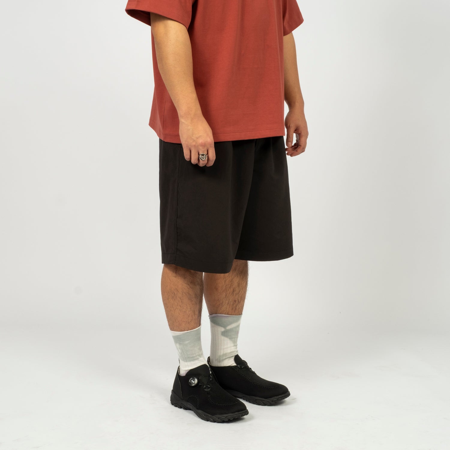 [KUNI] UNCLE SHORT _ BLACK