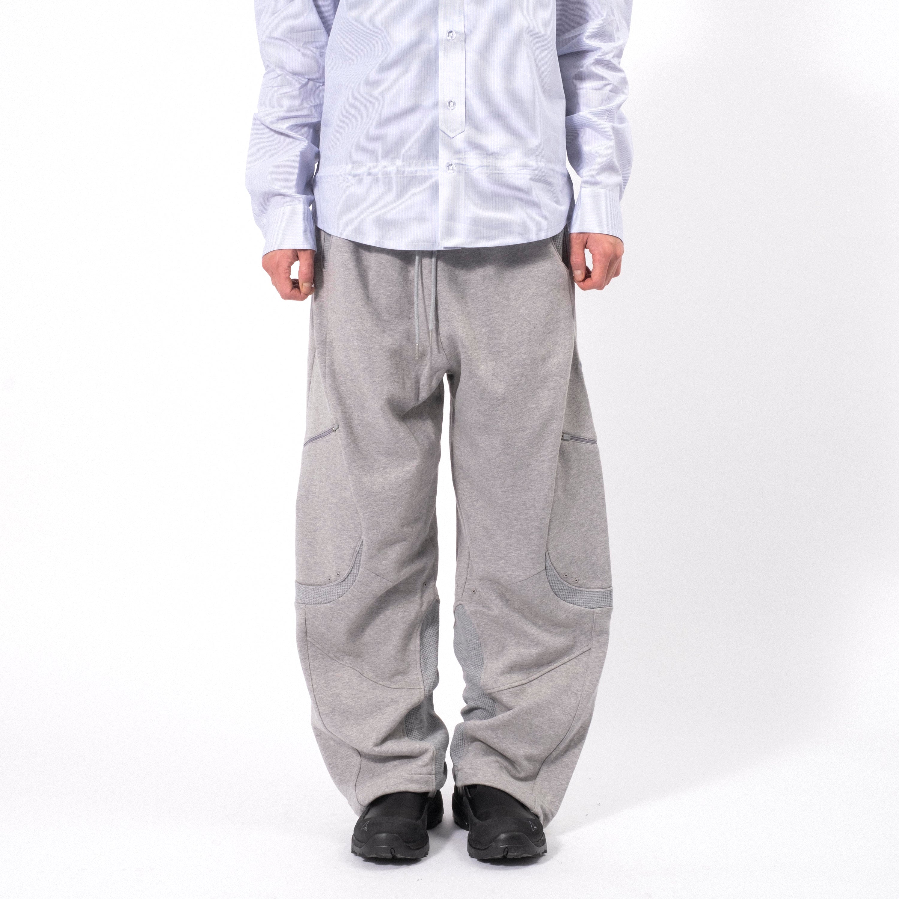 [SAN SAN GEAR] CXP SWEATPANTS _ MELANGE GREY