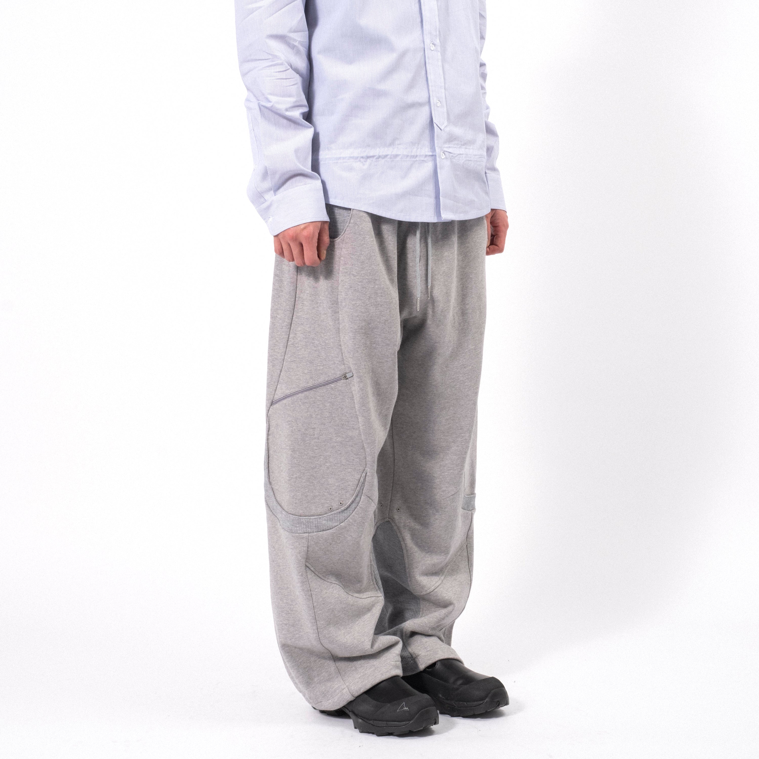 [SAN SAN GEAR] CXP SWEATPANTS _ MELANGE GREY