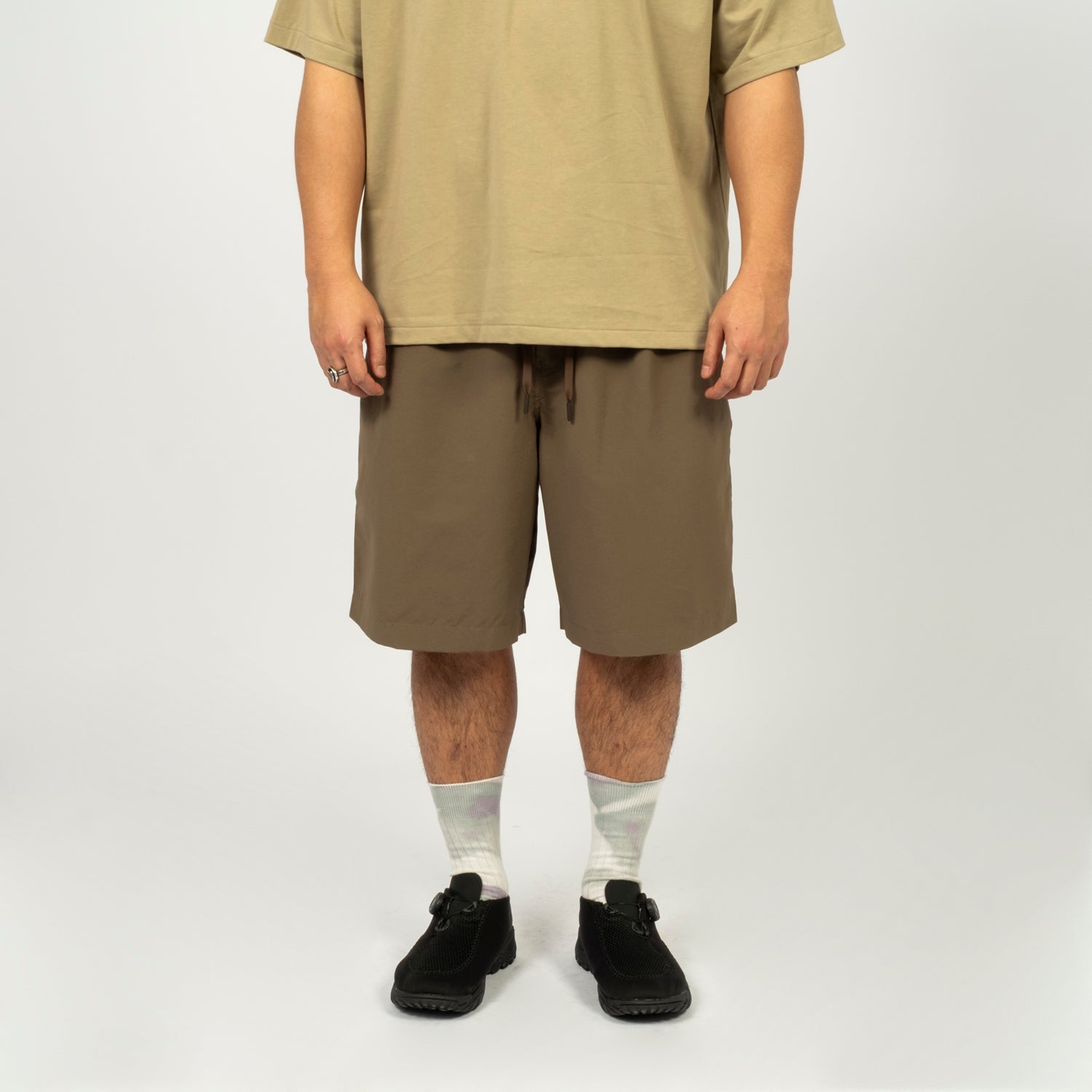 [KUNI] UNCLE SHORT _ KHAKI