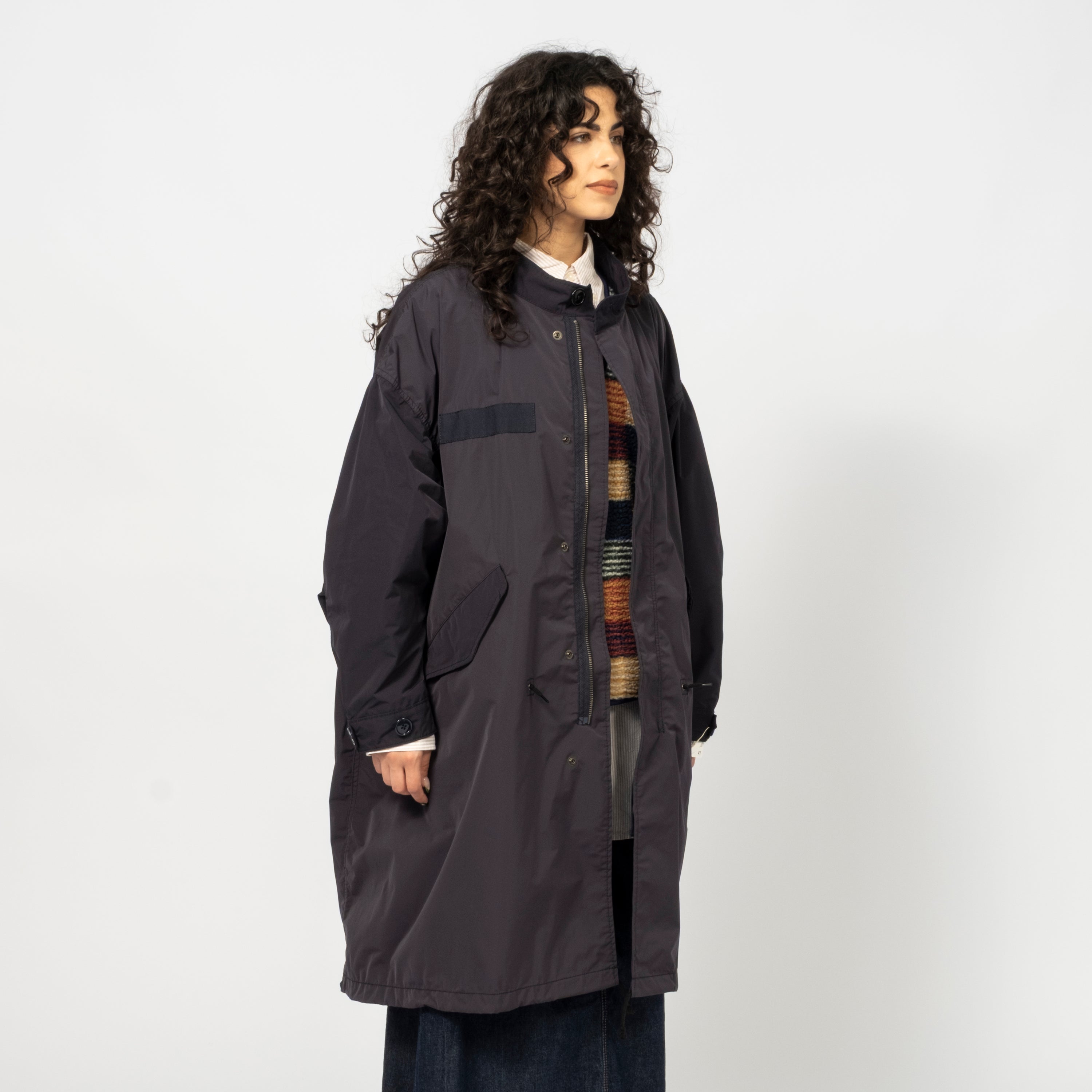 [BEAMS BOY] SOLOTEX M-65 JACKET _ NAVY