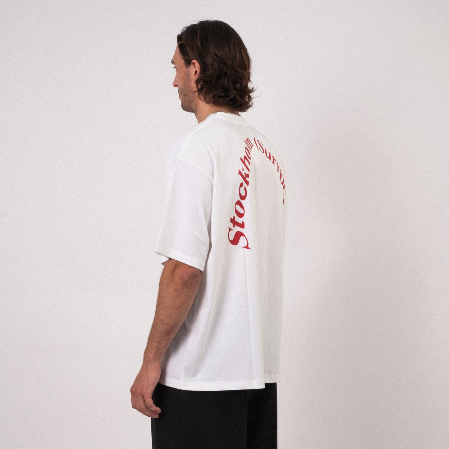 [STOCKHOLM (SURFBOARD) CLUB] U1000043  REGULAR TEE _ WHITE