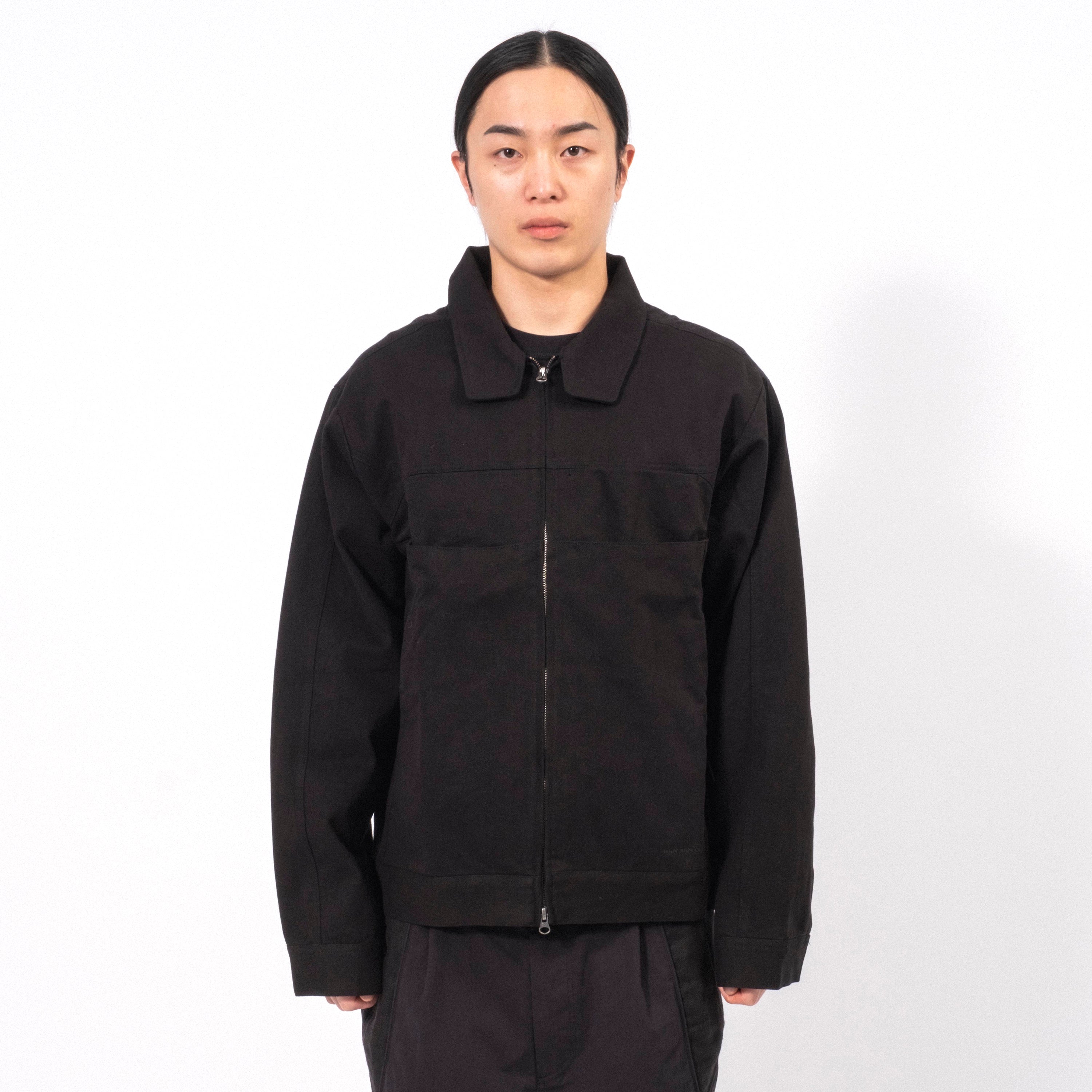 [SAN SAN GEAR] LAYER WORK JACKET _ BLACK