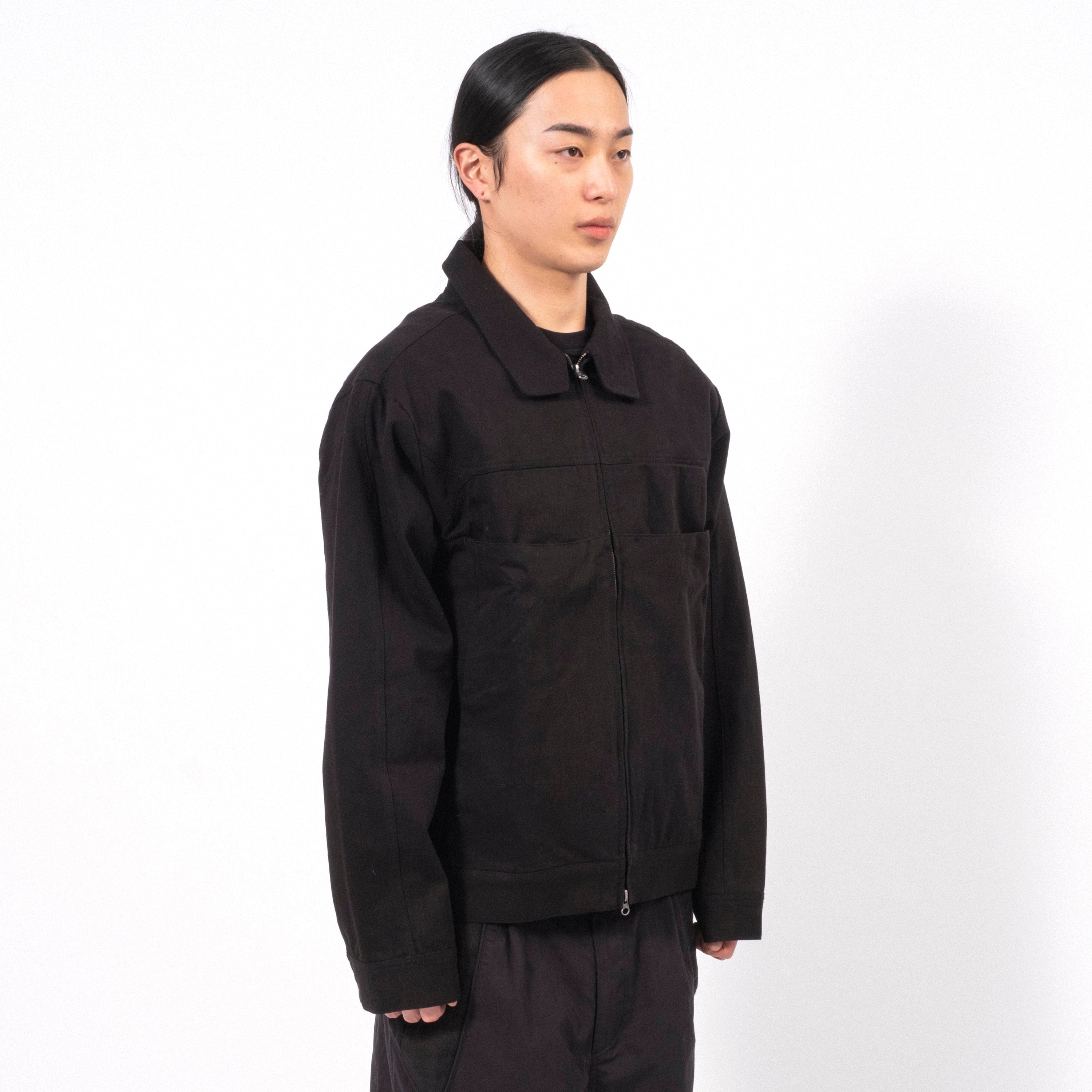 [SAN SAN GEAR] LAYER WORK JACKET _ BLACK