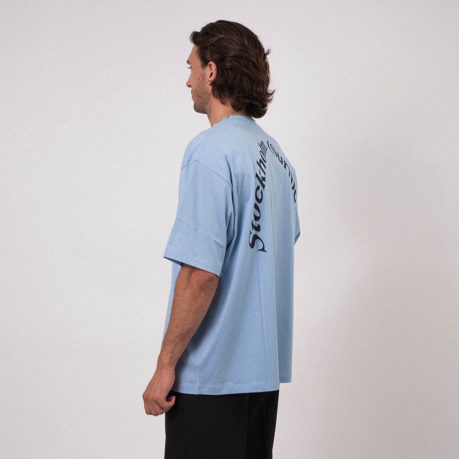 [STOCKHOLM (SURFBOARD) CLUB] U1000043 _ REGULAR TEE _ AQUA