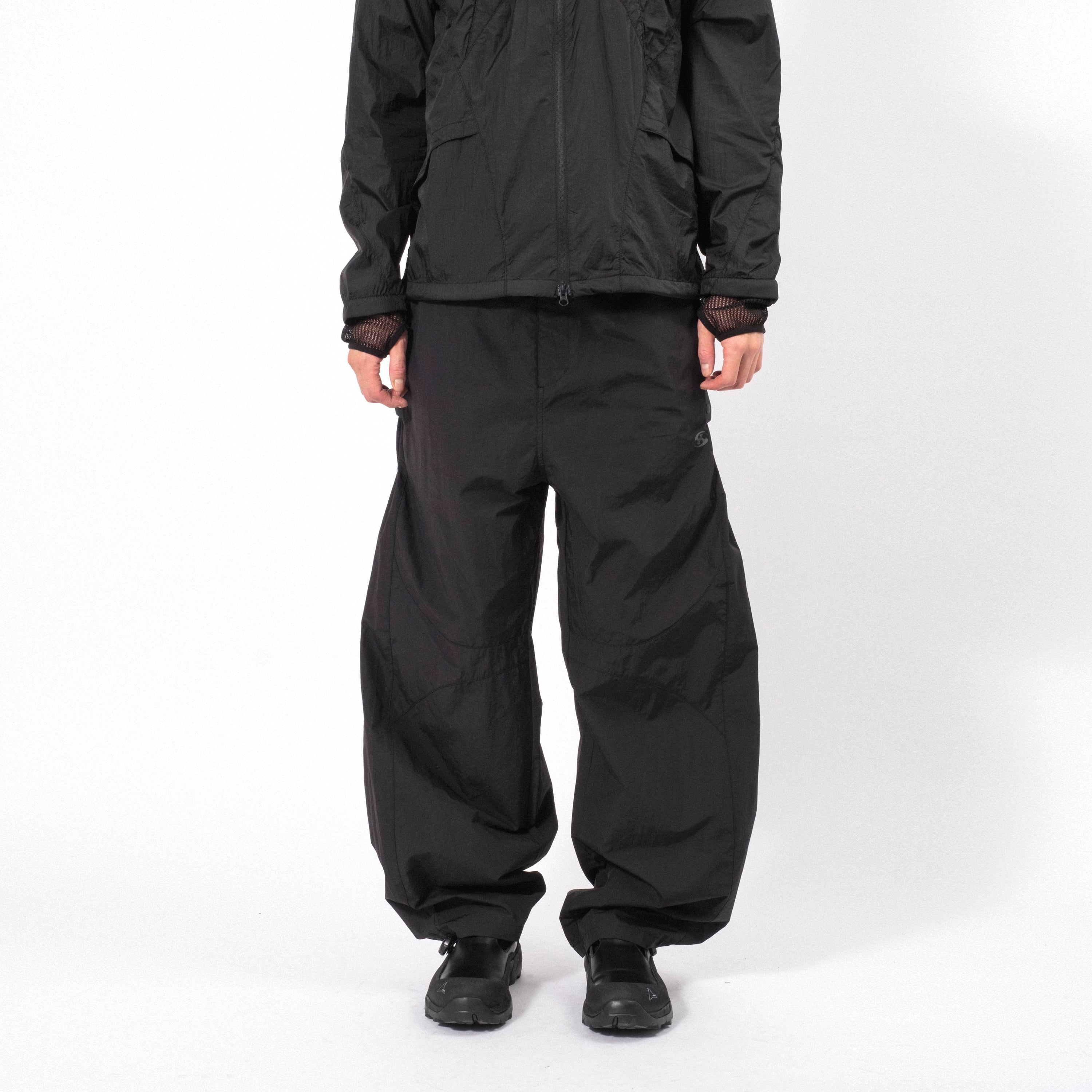 [SAN SAN GEAR] SIDE SNAP PANTS _ BLACK