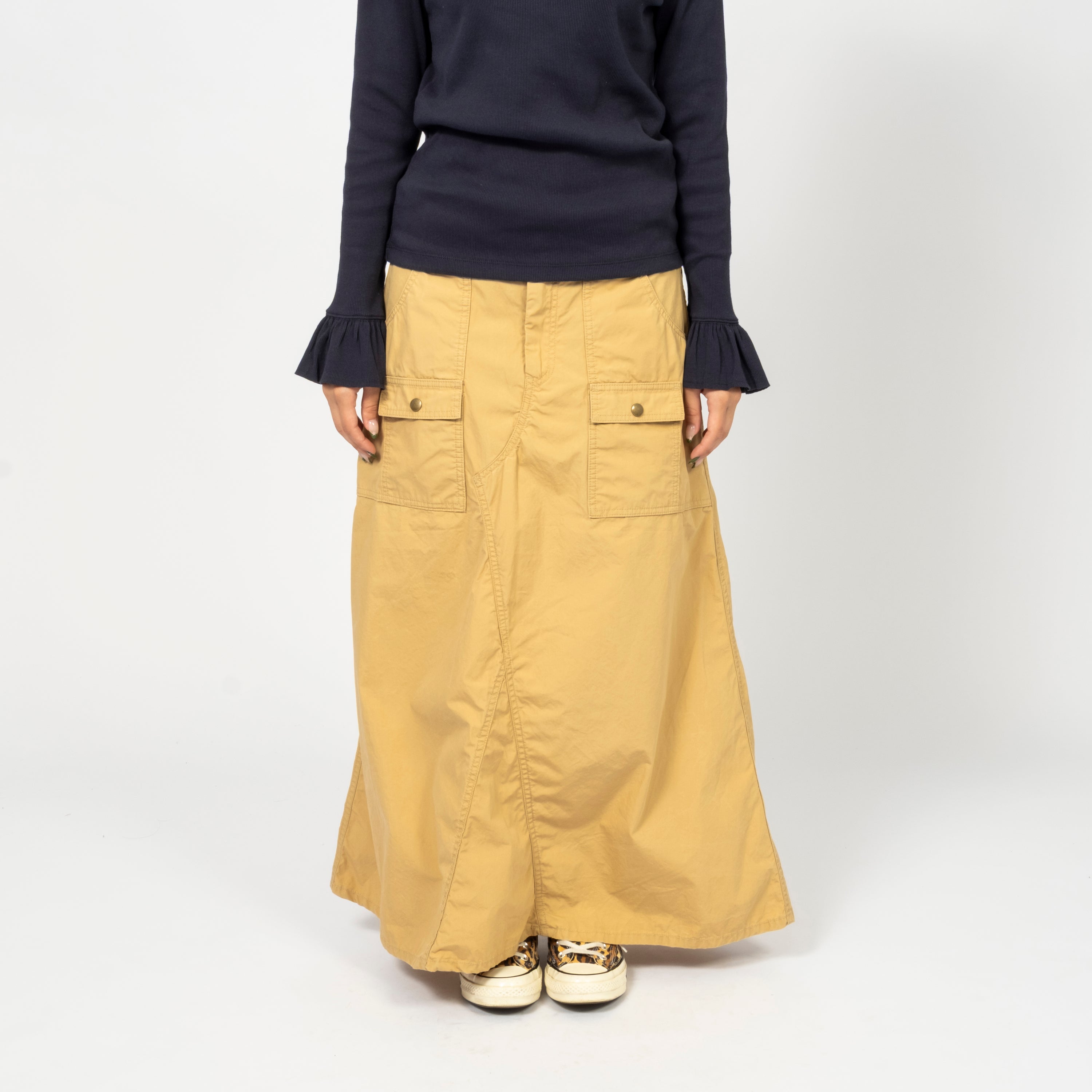 [BEAMS BOY] G.CO BUSH SKIRT _ BEIGE