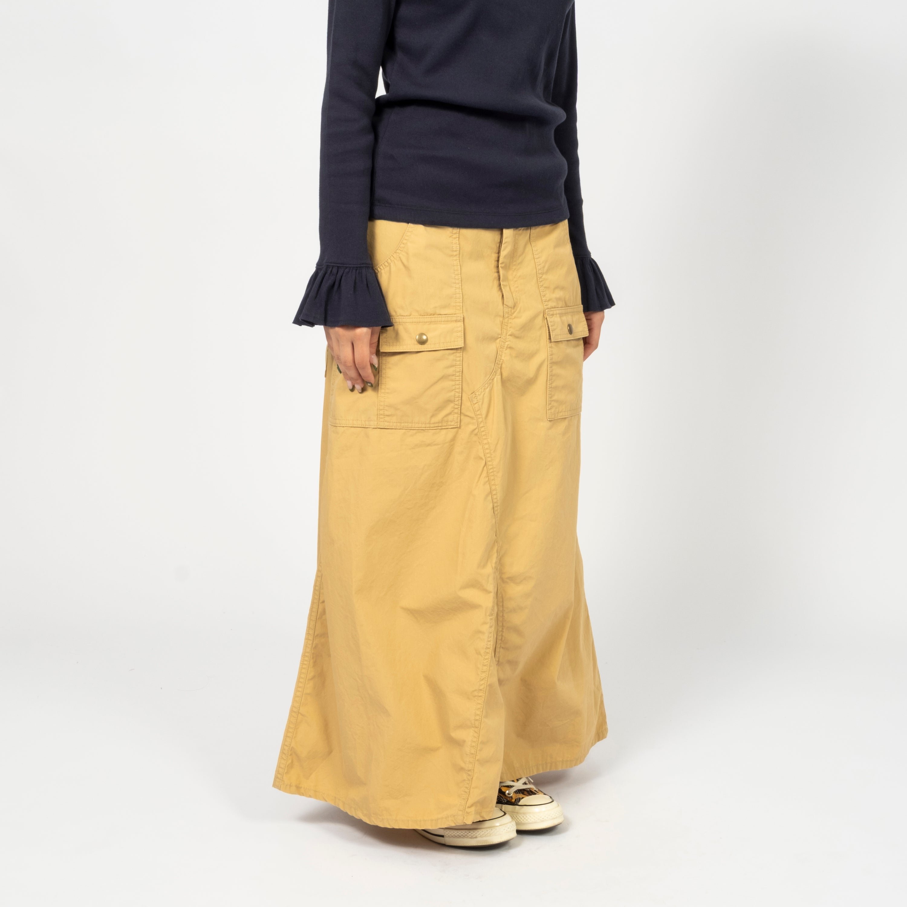 [BEAMS BOY] G.CO BUSH SKIRT _ BEIGE