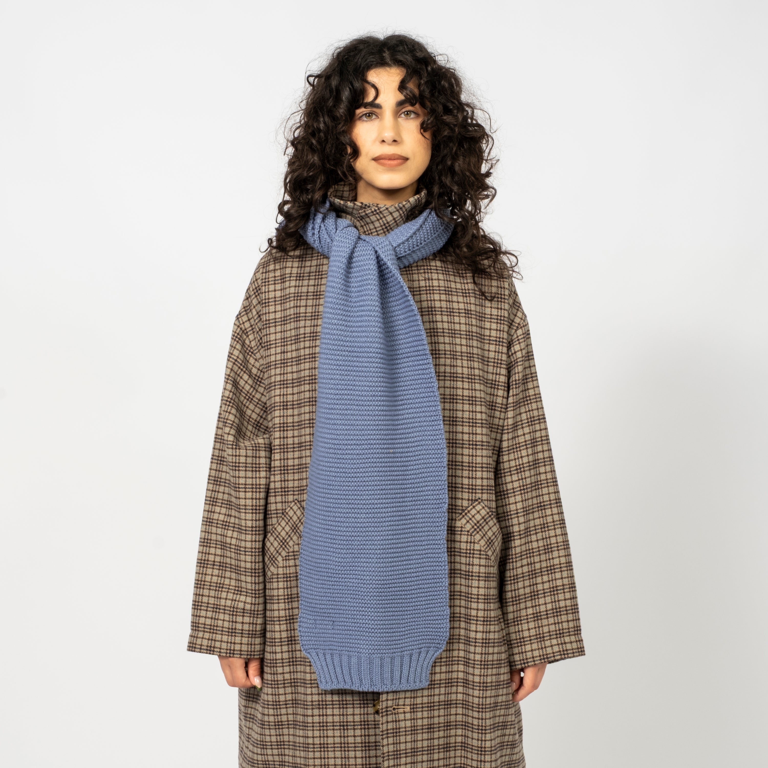 [ROTOTO] R5131 CHUNKY GARTER _ L.BLUE