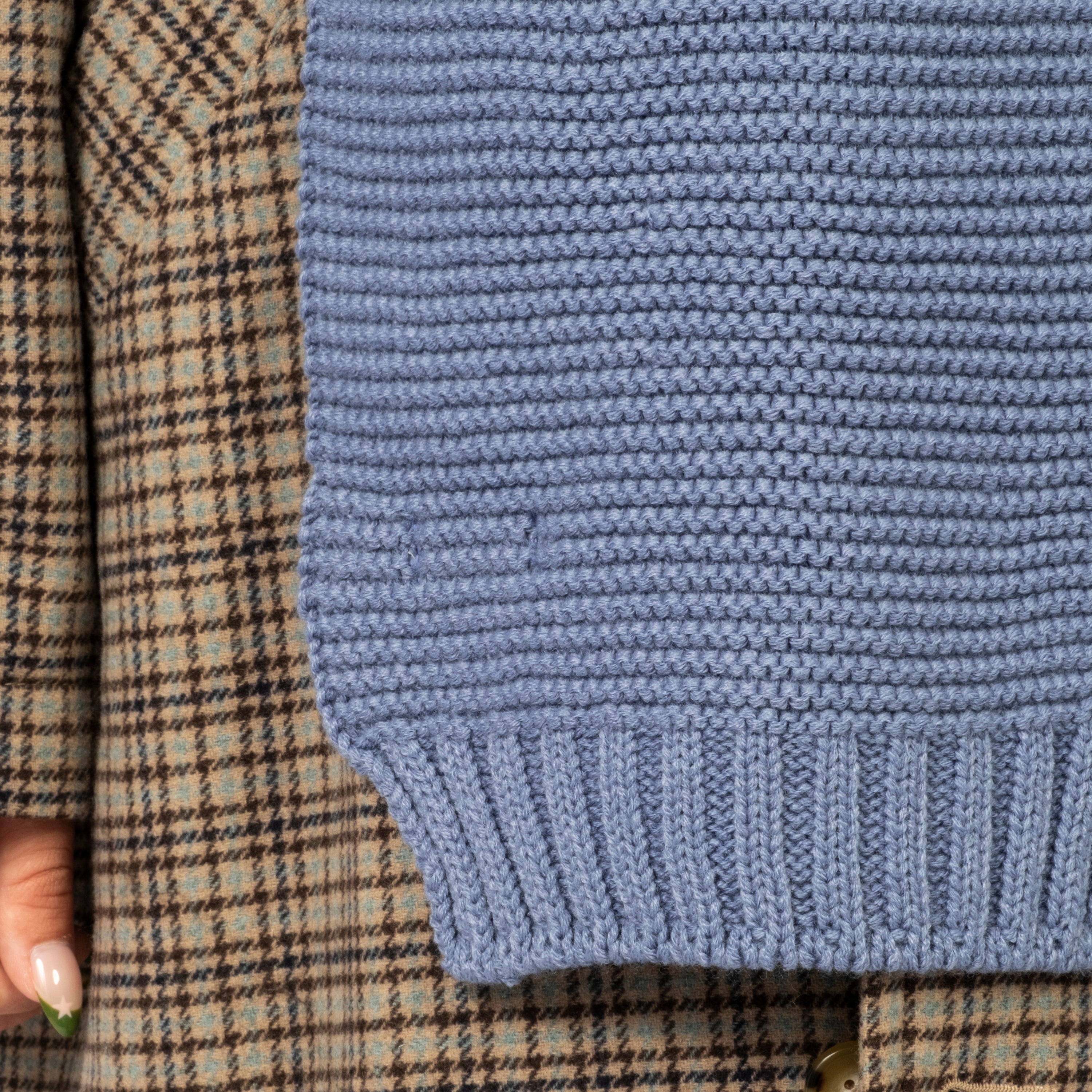 [ROTOTO] R5131 CHUNKY GARTER _ L.BLUE